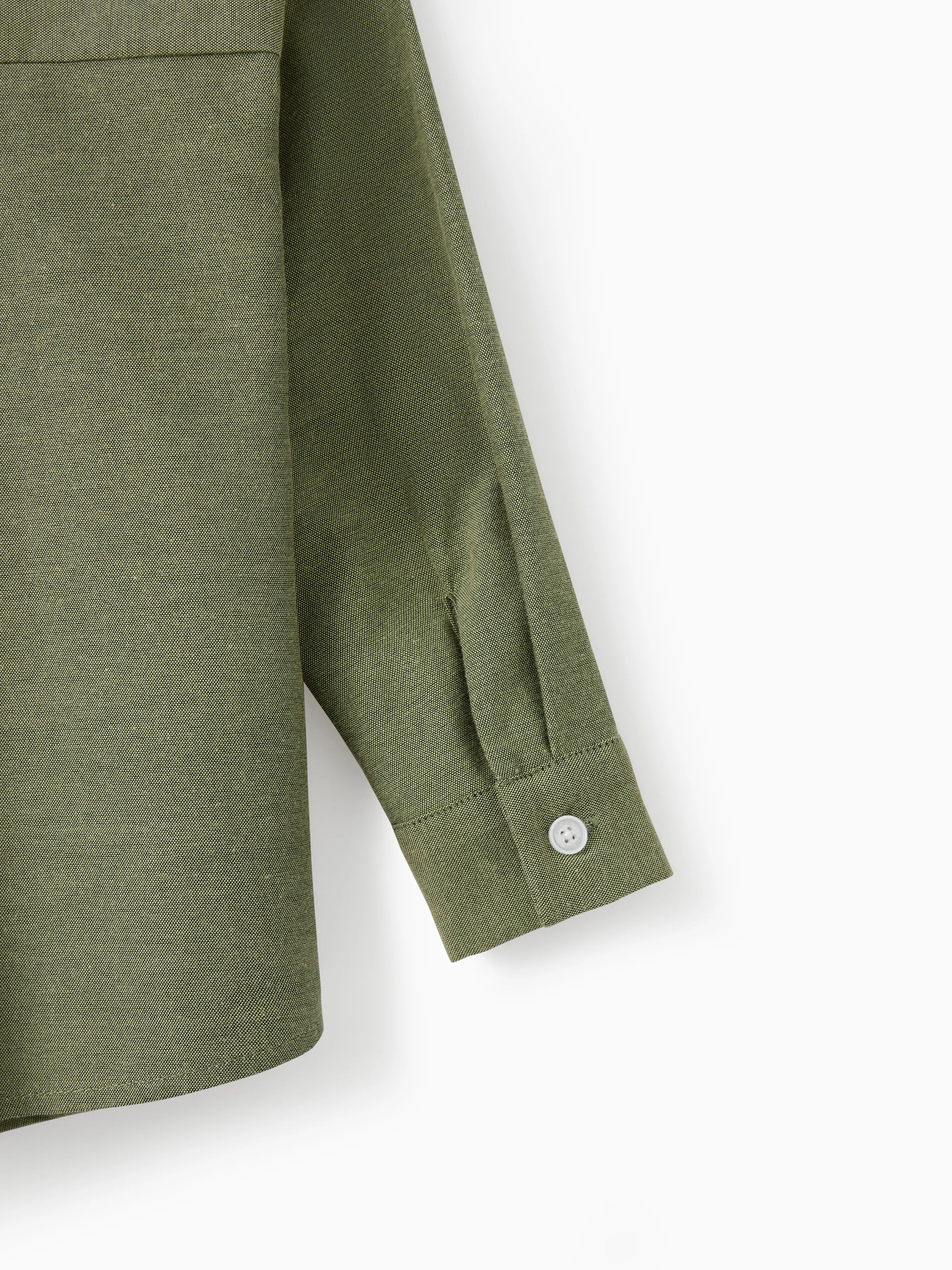 Family Matching Sets Green Long Sleeves Shirt or Ribbed Off-Shoulder Embroidered Tulle Dress Green - XNAUWBI