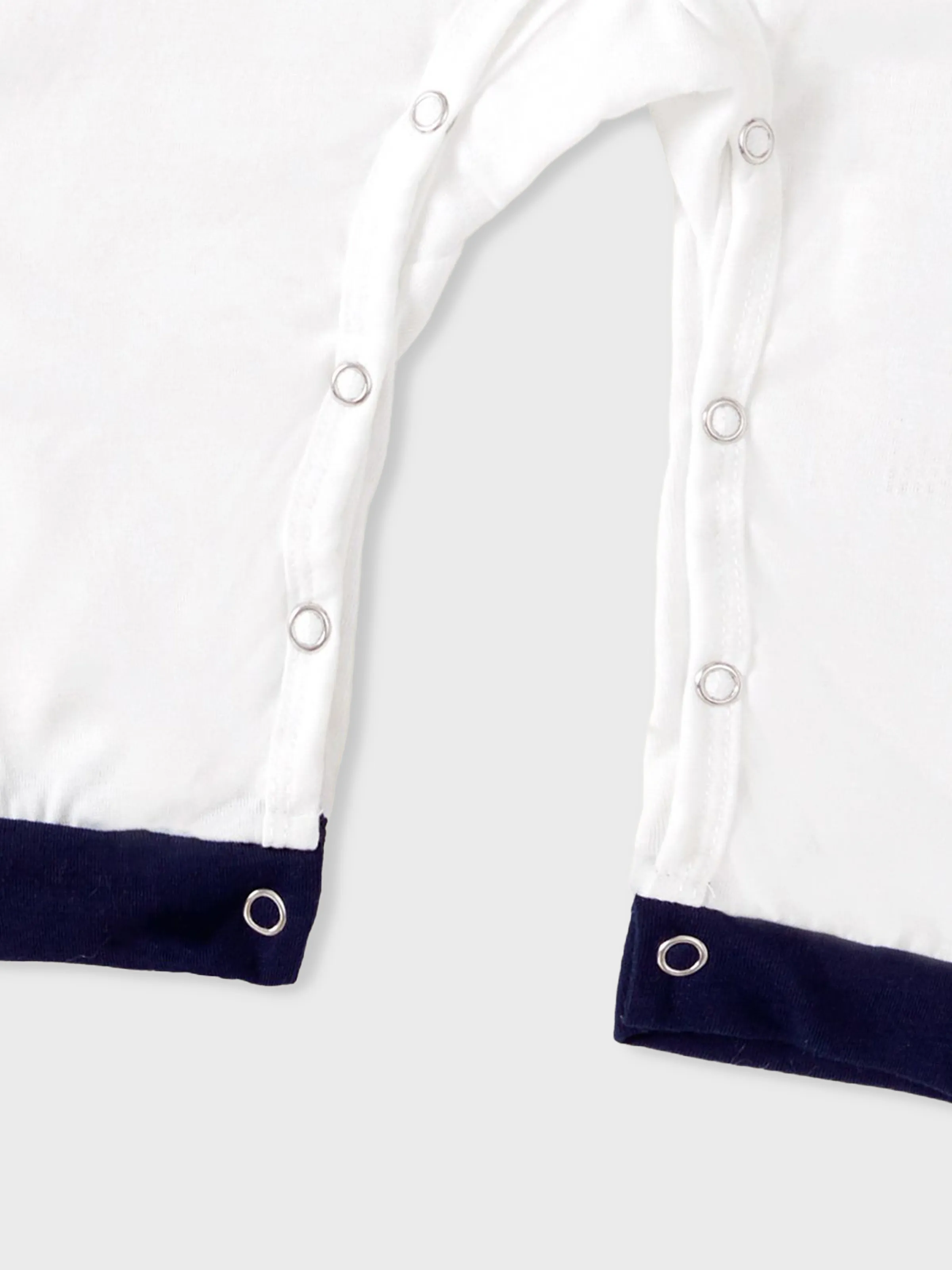 Christmas Family Pajamas Reindeer Pattern Big Graphic Raglan Sleeves Pajamas Sets with Christmas Socks Dark blue/White/Red - XNAUWBI