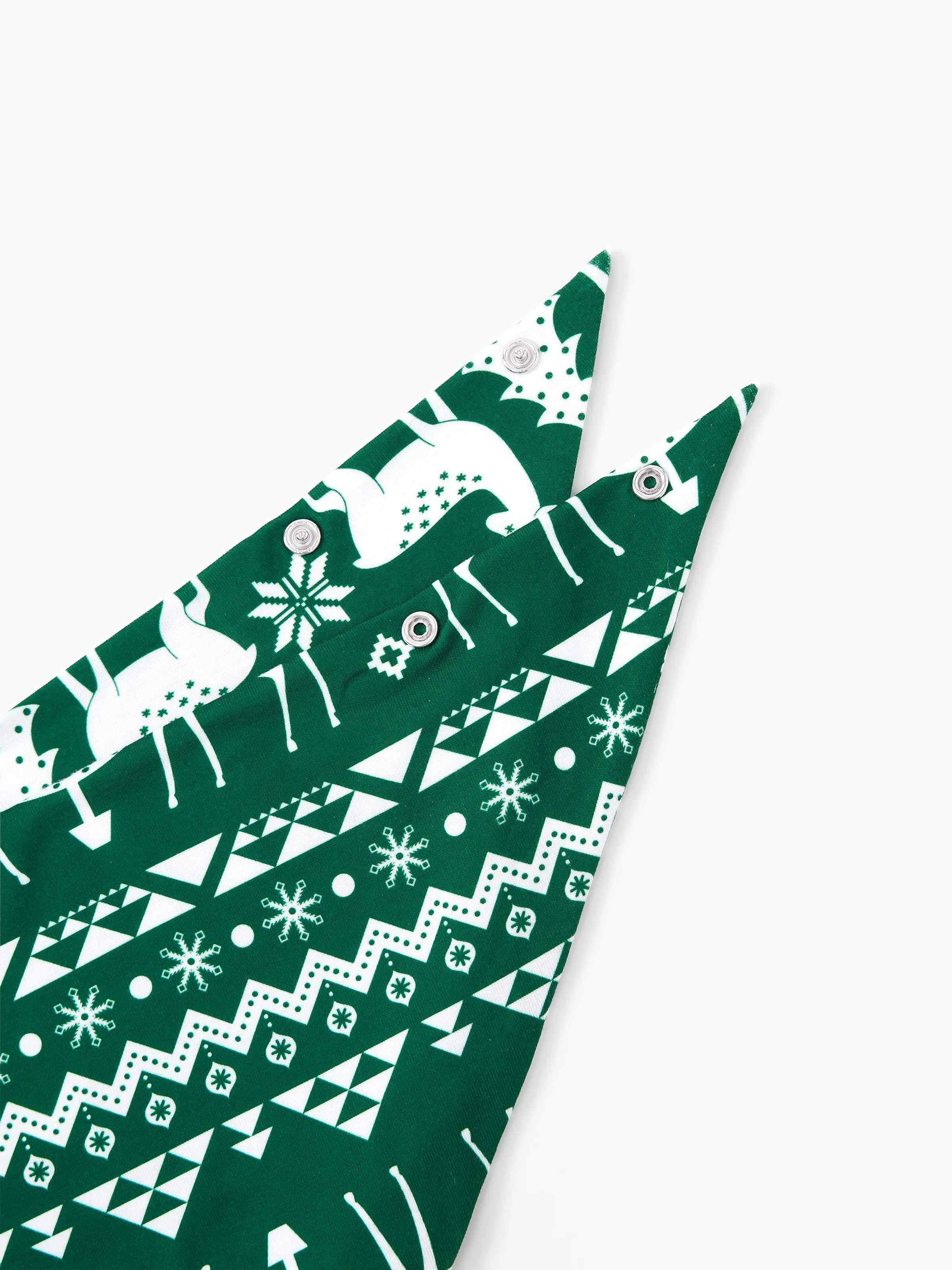 Christmas Family Matching Glow in the Dark Reindeer Tops Allover Pattern Pants Pajamas Sets with Christmas Socks blackishgreen - XNAUWBI