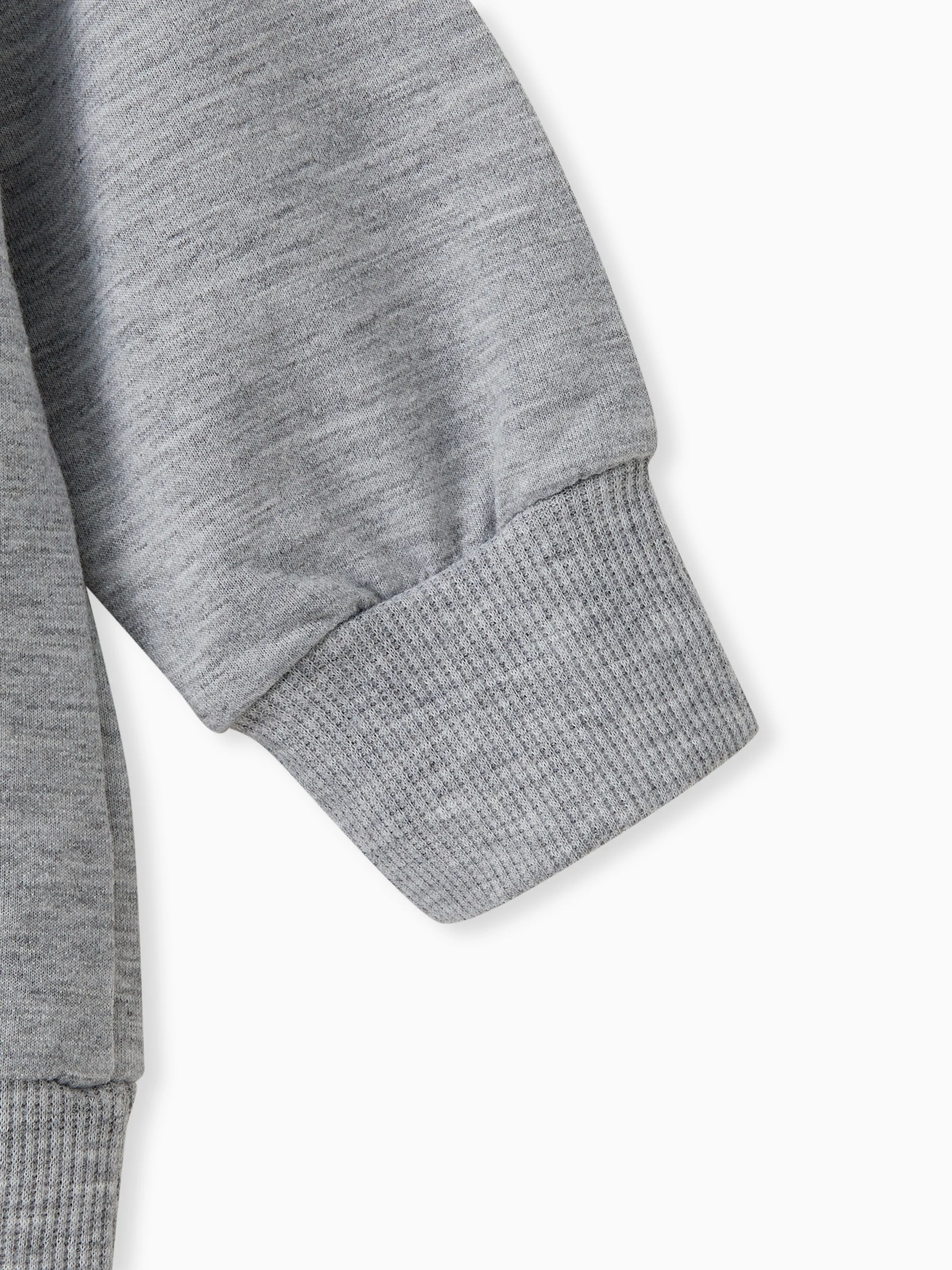 Baby/Toddler Girl/Boy Clothes 2pcs Bear Style Sweatshirt and Pants Set Grey - XNAUWBI