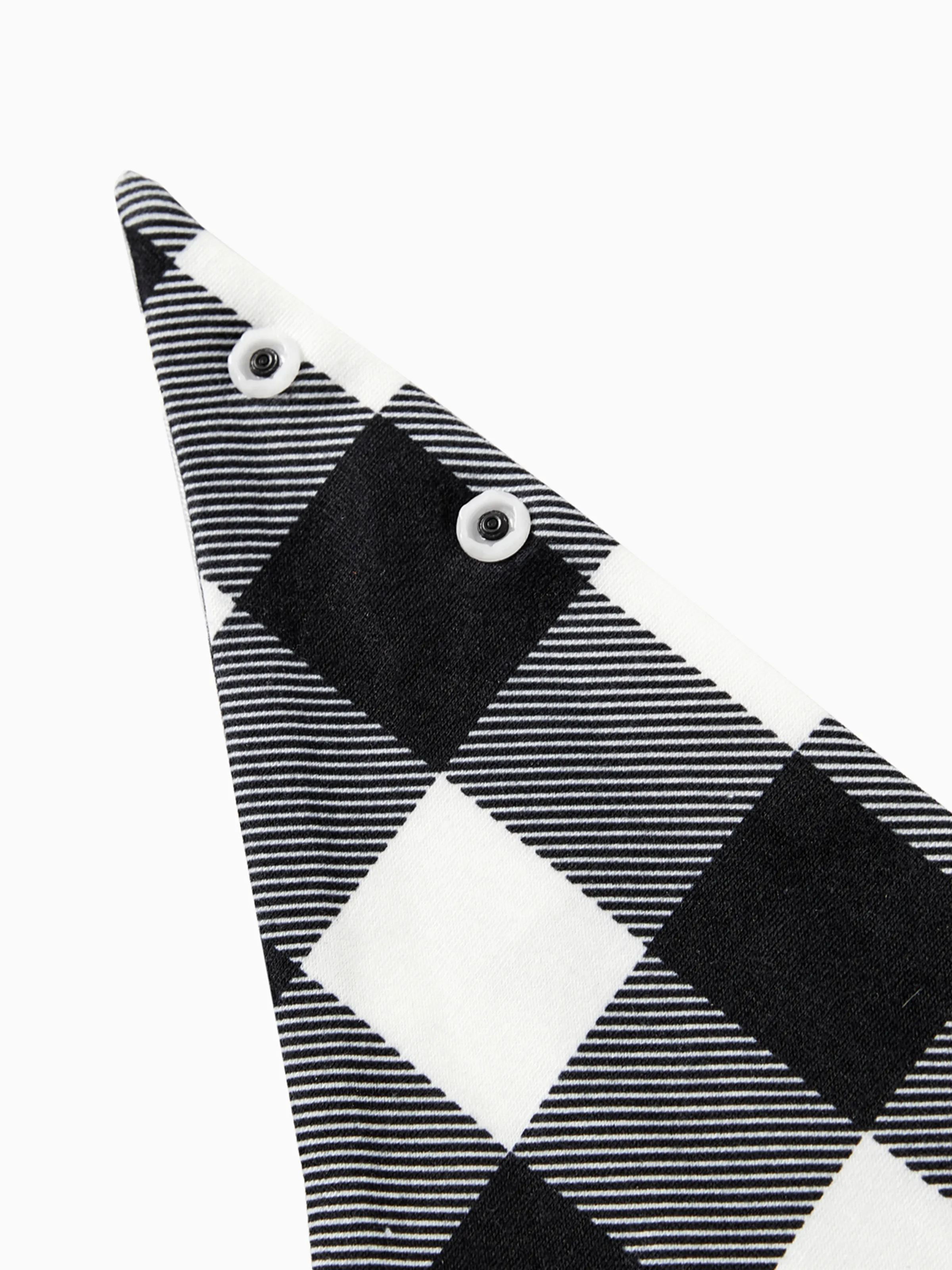 Christmas Family Matching Glow In The Dark Letters Print Long-sleeve Pajamas Sets with Christmas Socks Black+White - XNAUWBI