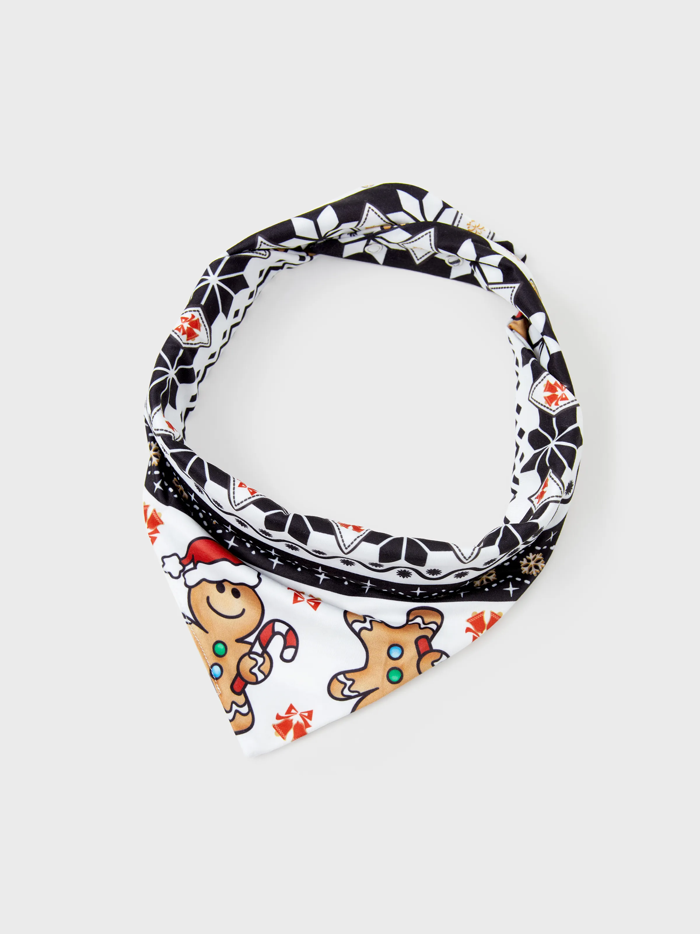 Christmas Family Matching Raglan Sleeves Gingerbread Man Pajamas Sets with Drawstring and Pockets with Christmas Socks red/black - XNAUWBI