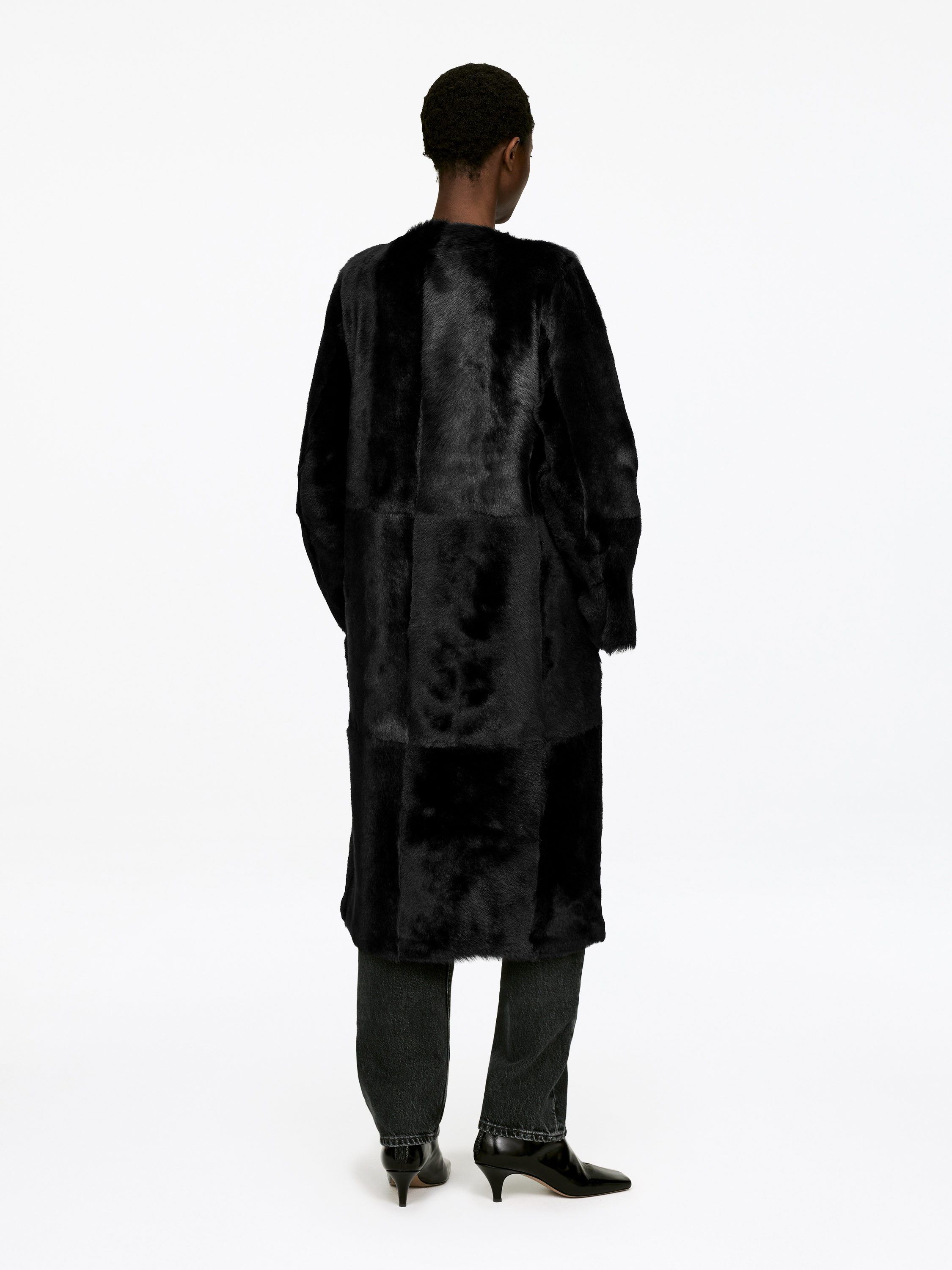 SHEARLING COAT - XNAUWBI