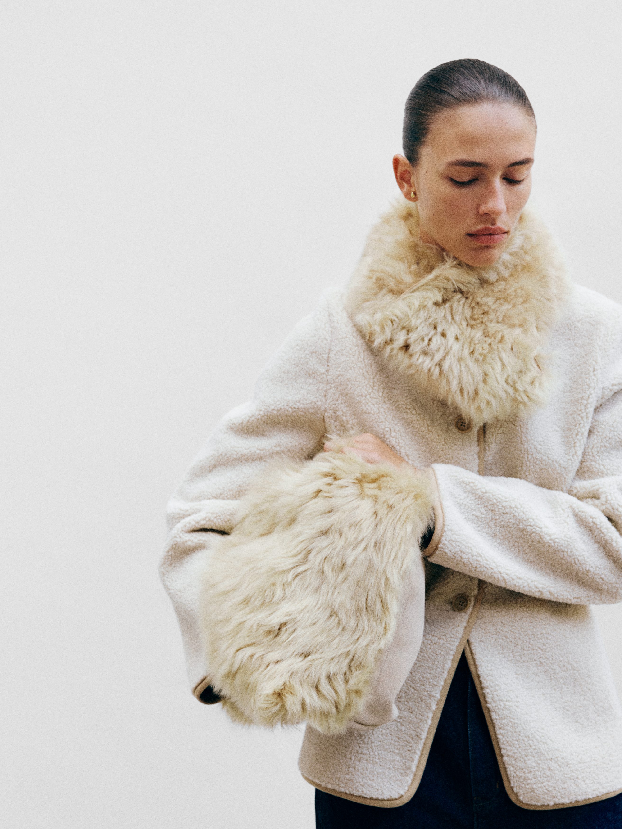 PILE JACKET - XNAUWBI