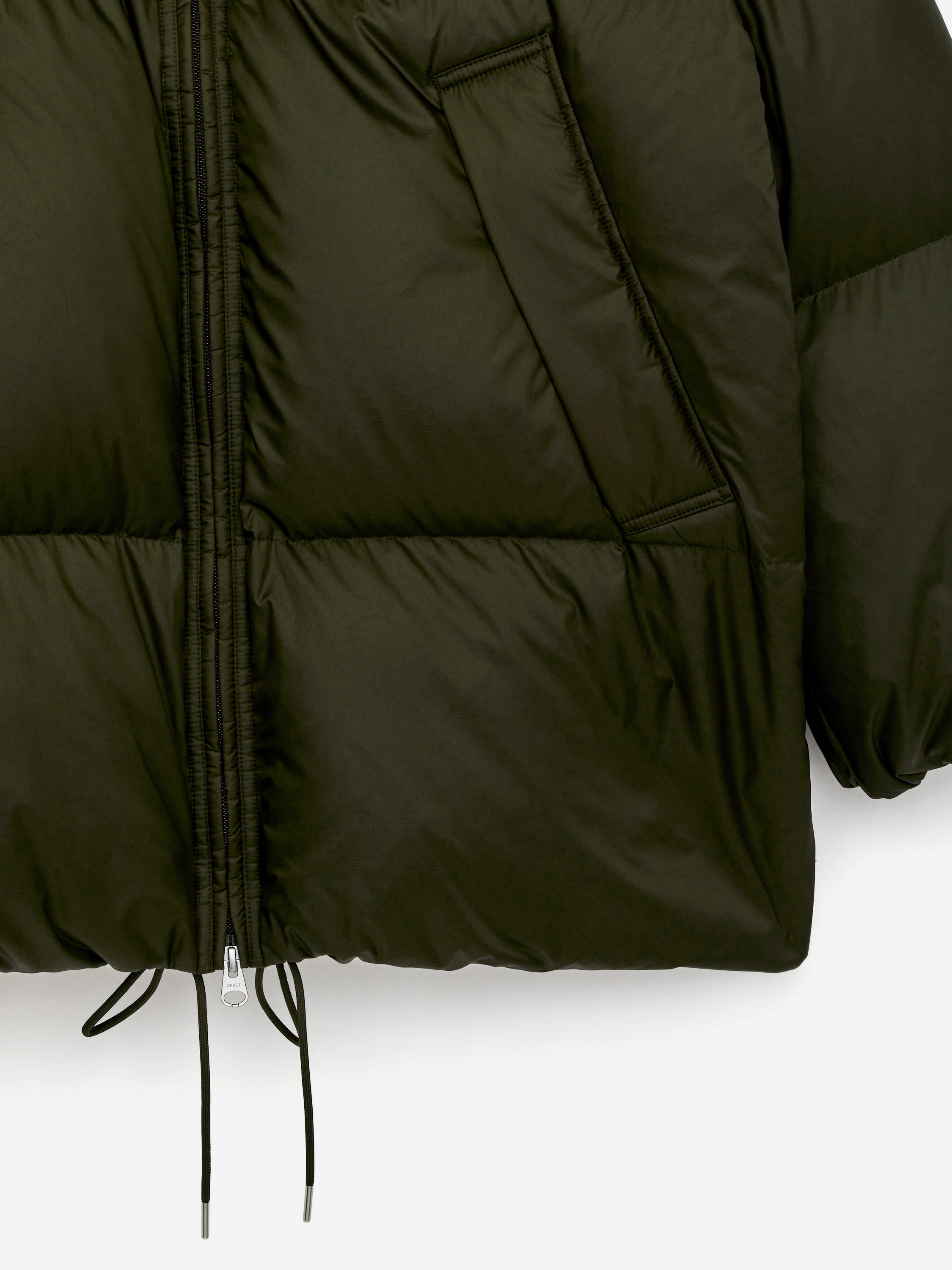 UPCYCLED DOWN PUFFER JACKET - XNAUWBI