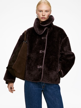 SHORT PILE JACKET - XNAUWBI