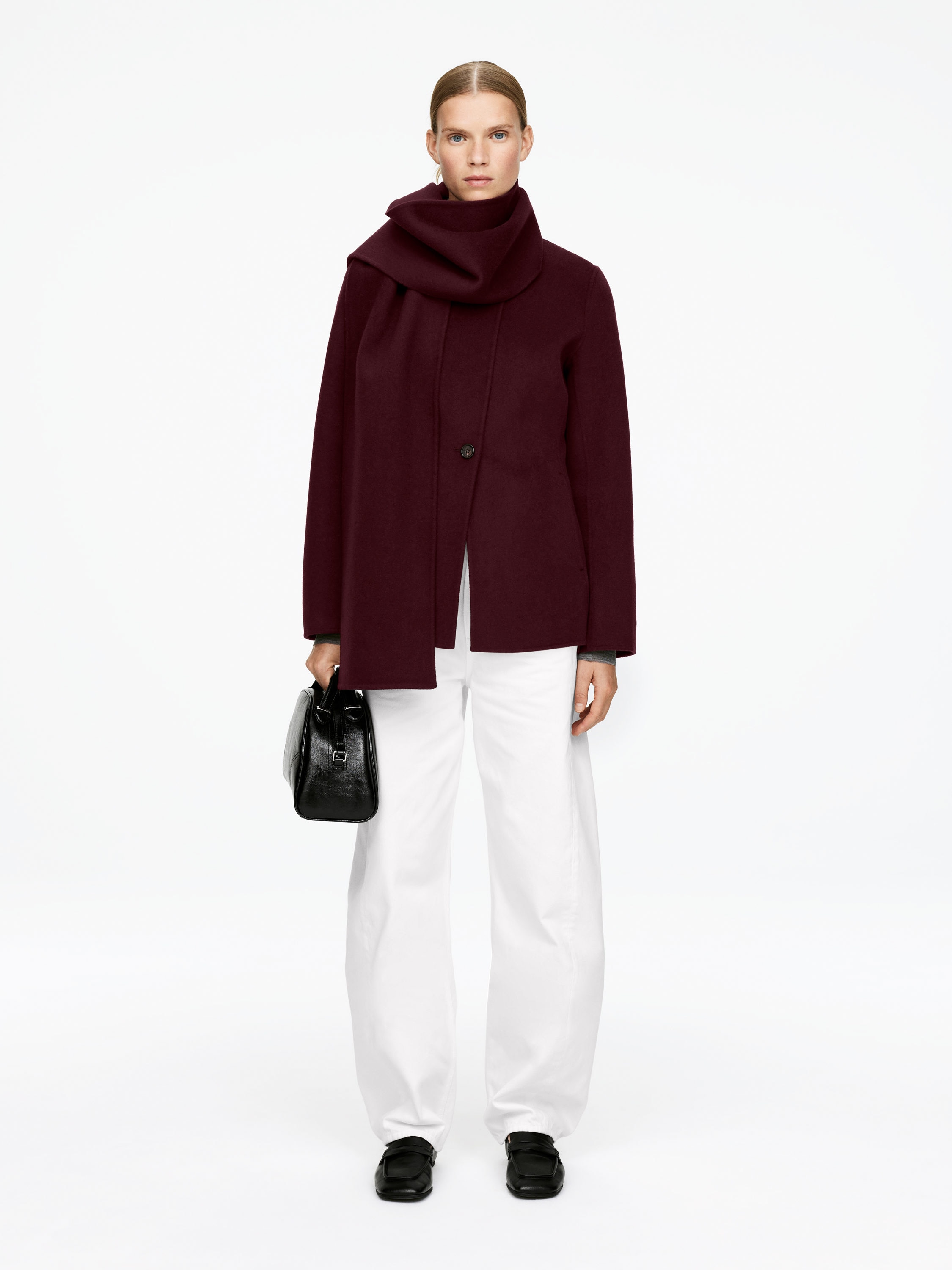 DOUBLÉ WOOL-BLEND BLAZER - XNAUWBI