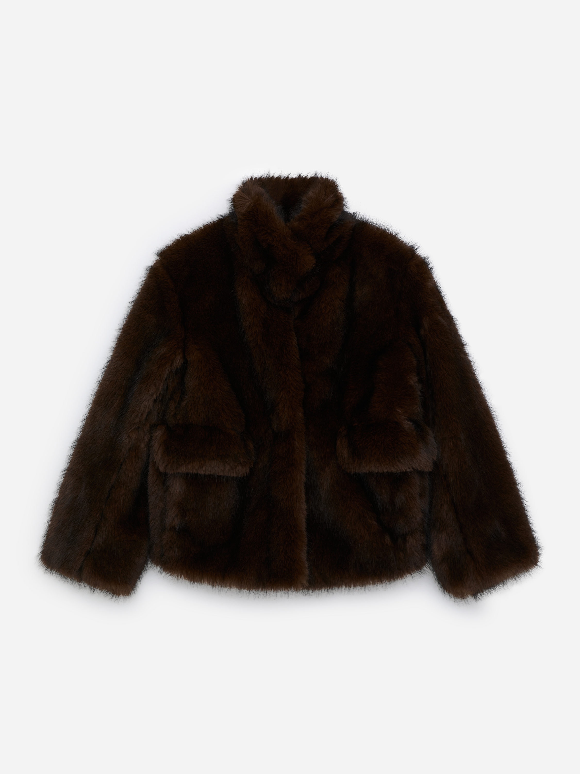 FAUX FUR JACKET - XNAUWBI