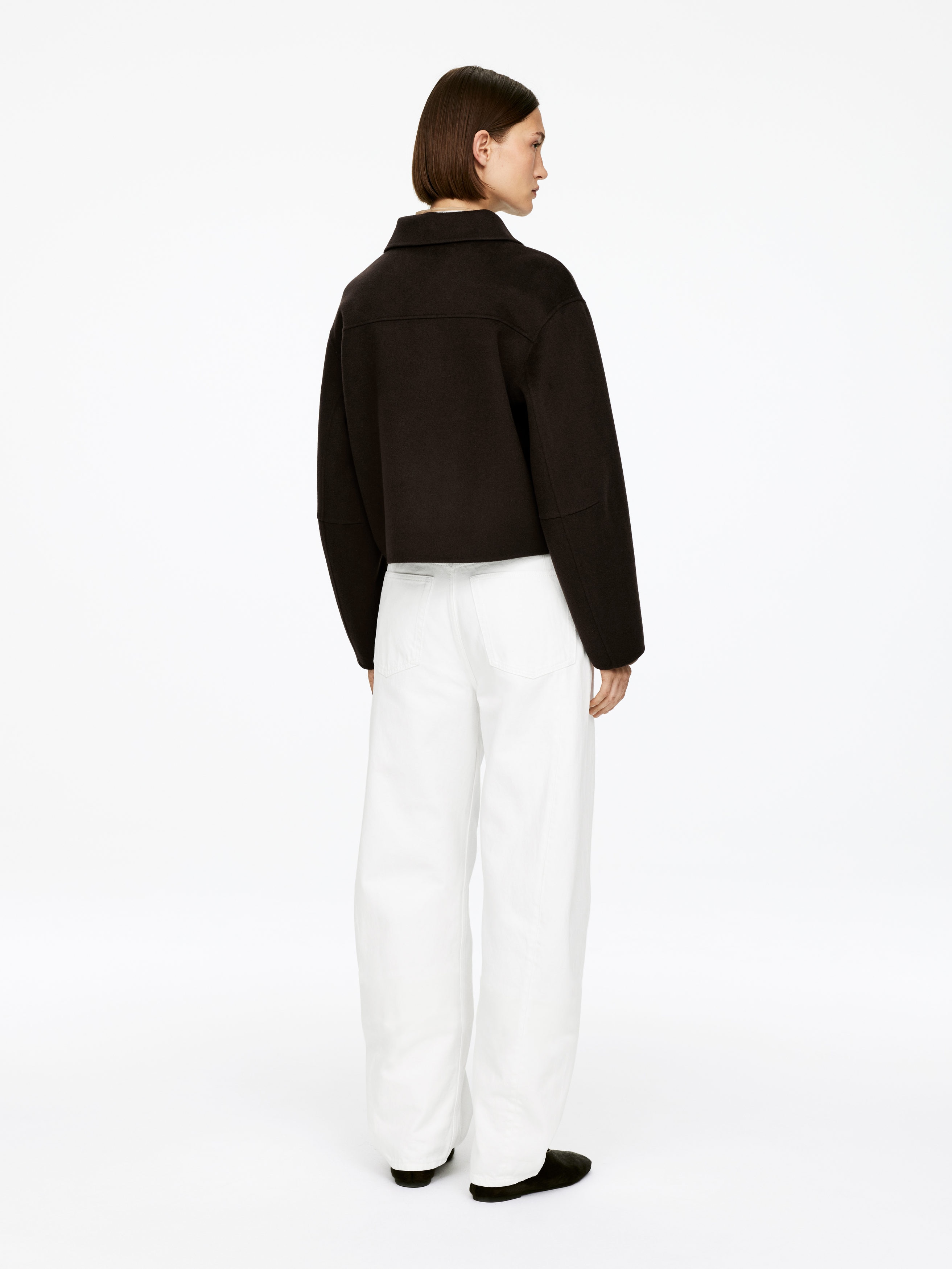 DOUBLÉ WOOL-BLEND OVERSHIRT - XNAUWBI