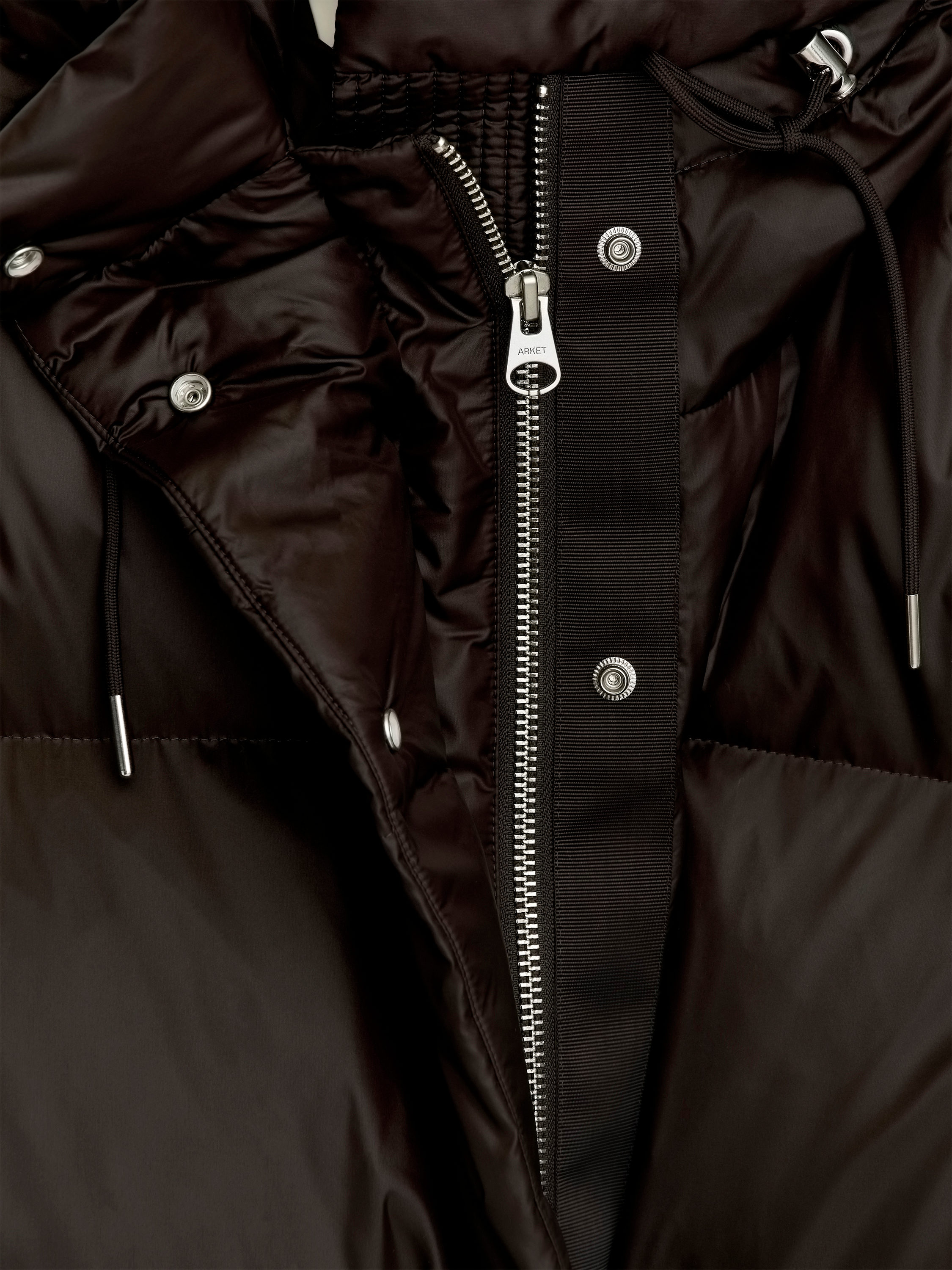 UPCYCLED DOWN LONG COAT - XNAUWBI