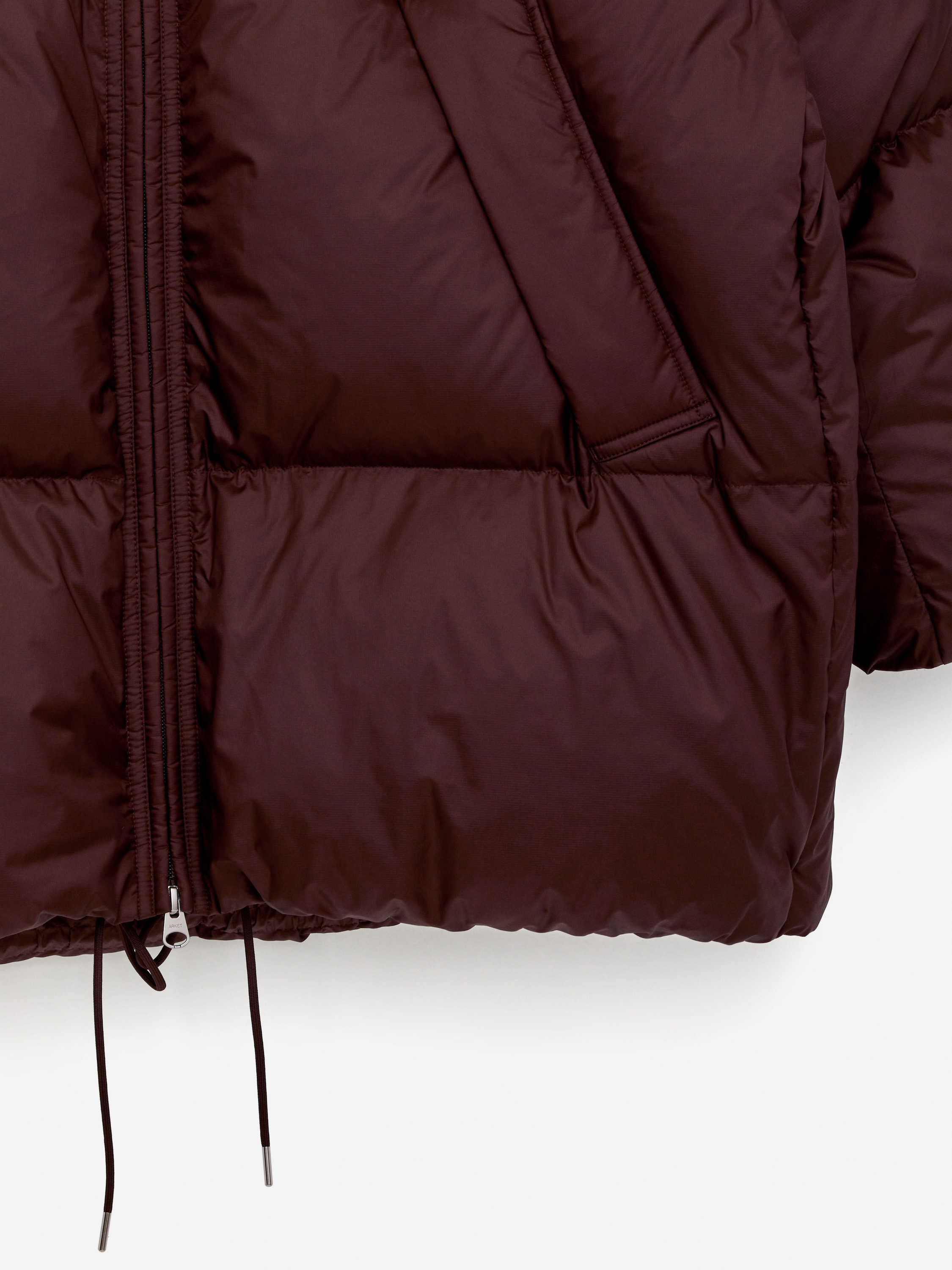 UPCYCLED DOWN PUFFER JACKET - XNAUWBI