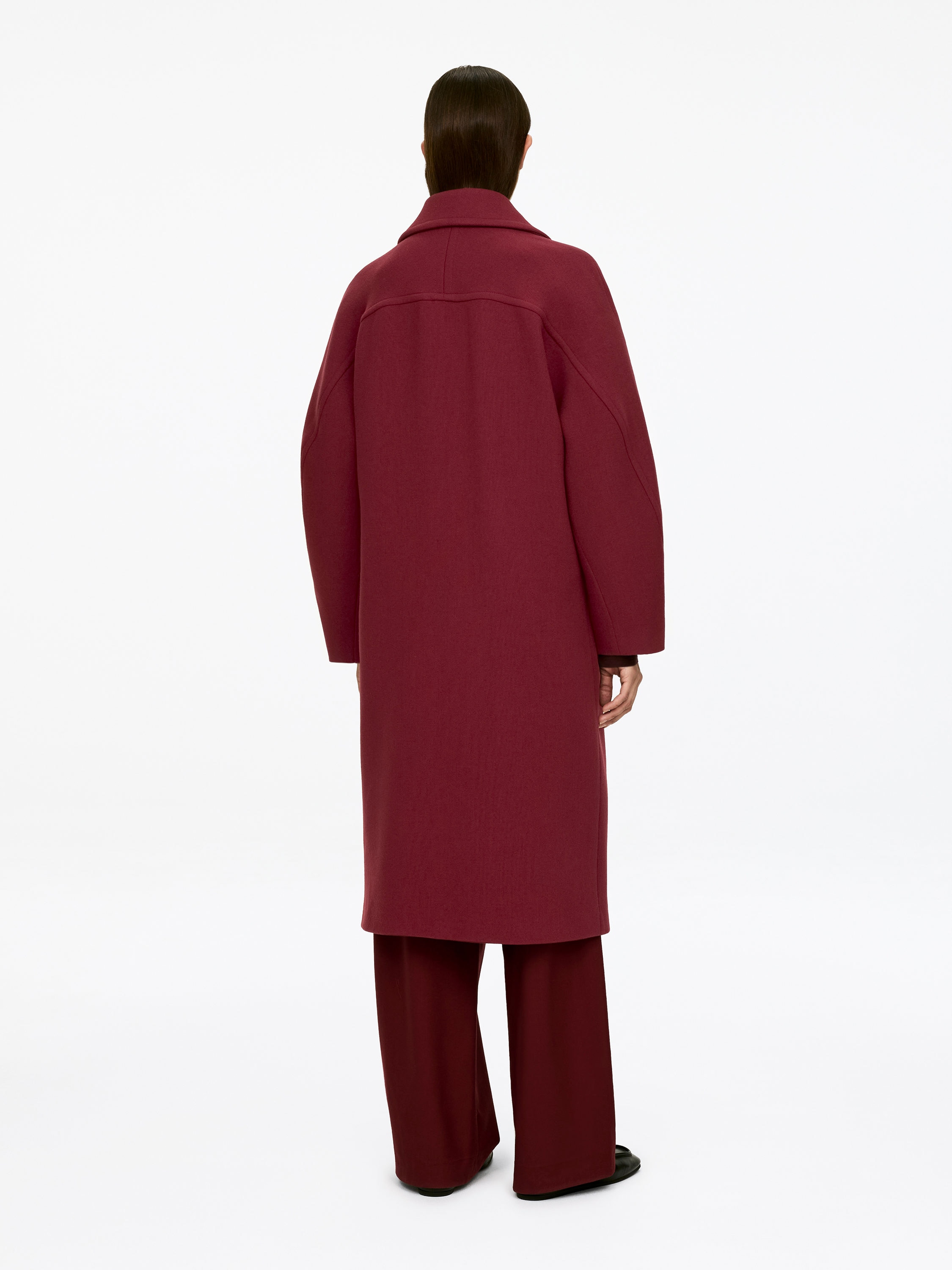 OVERSIZED WOOL-BLEND COAT - XNAUWBI