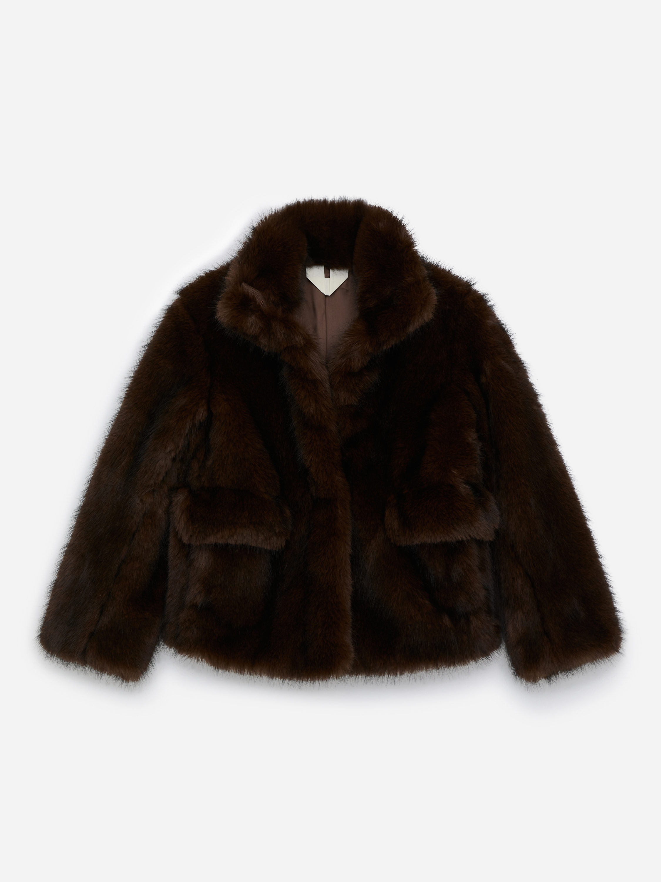 FAUX FUR JACKET - XNAUWBI