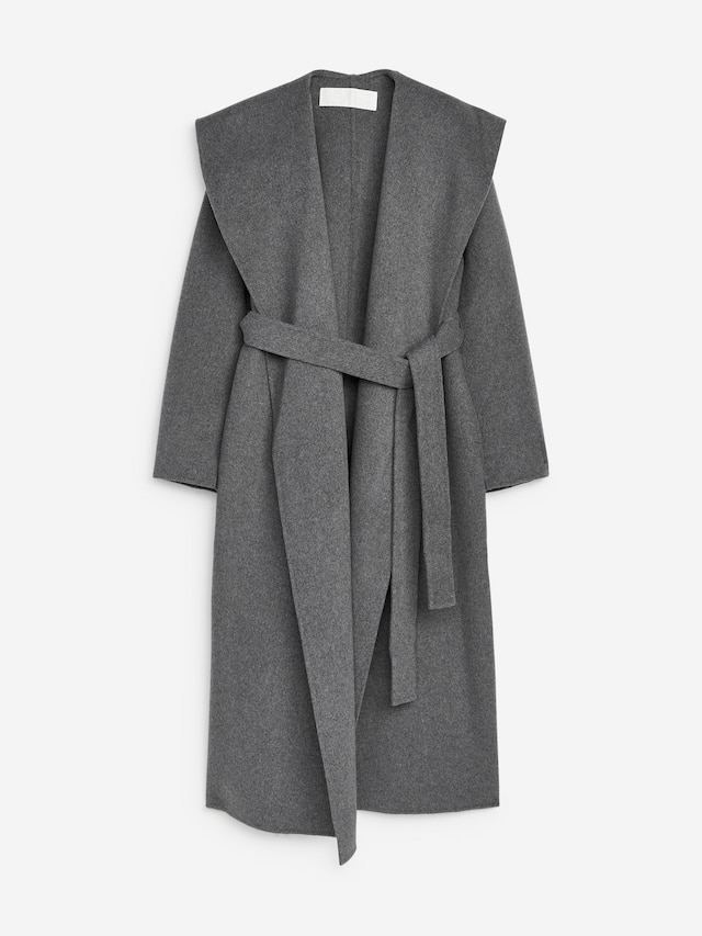 SHAWL-COLLAR COAT - XNAUWBI