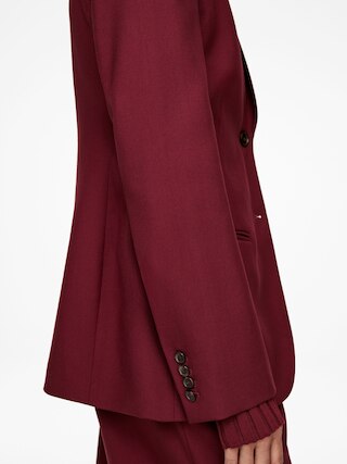 HOPSACK WOOL BLAZER - XNAUWBI