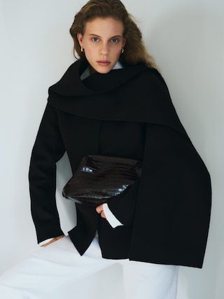 DOUBLÉ WOOL-BLEND BLAZER - XNAUWBI