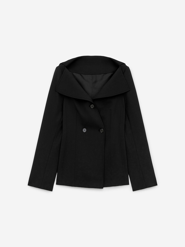 OFF-SHOULDER BLAZER - XNAUWBI