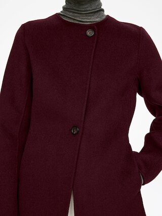 DOUBLÉ WOOL-BLEND BLAZER - XNAUWBI