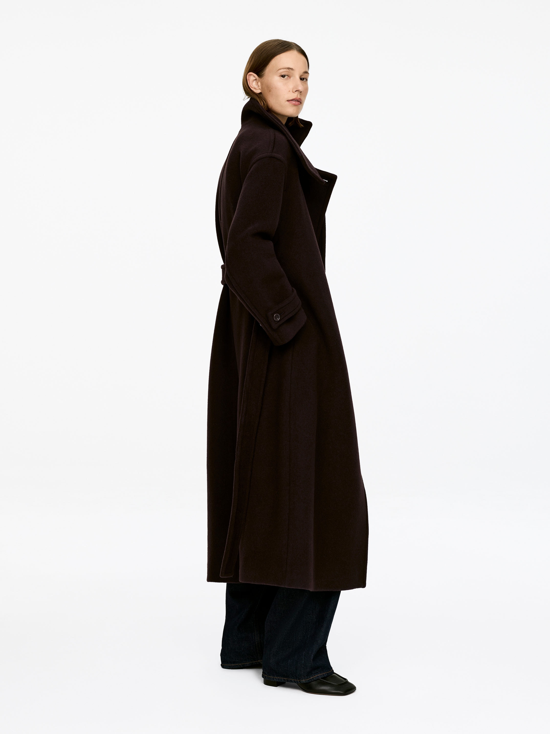 OVERSIZED WOOL-BLEND COAT - XNAUWBI