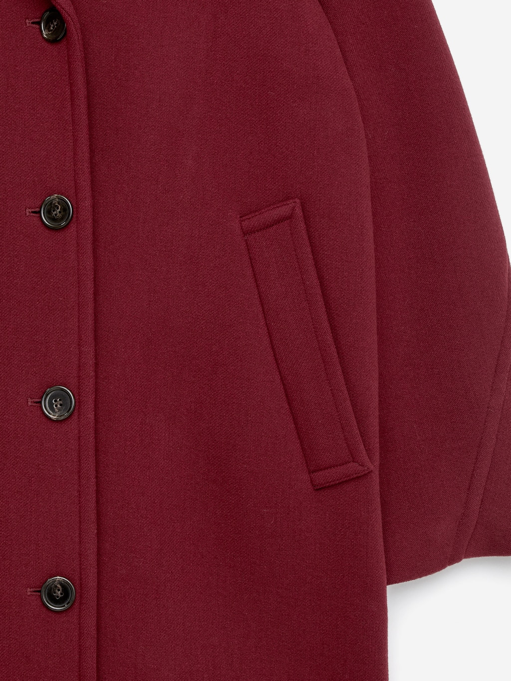 OVERSIZED WOOL-BLEND COAT - XNAUWBI