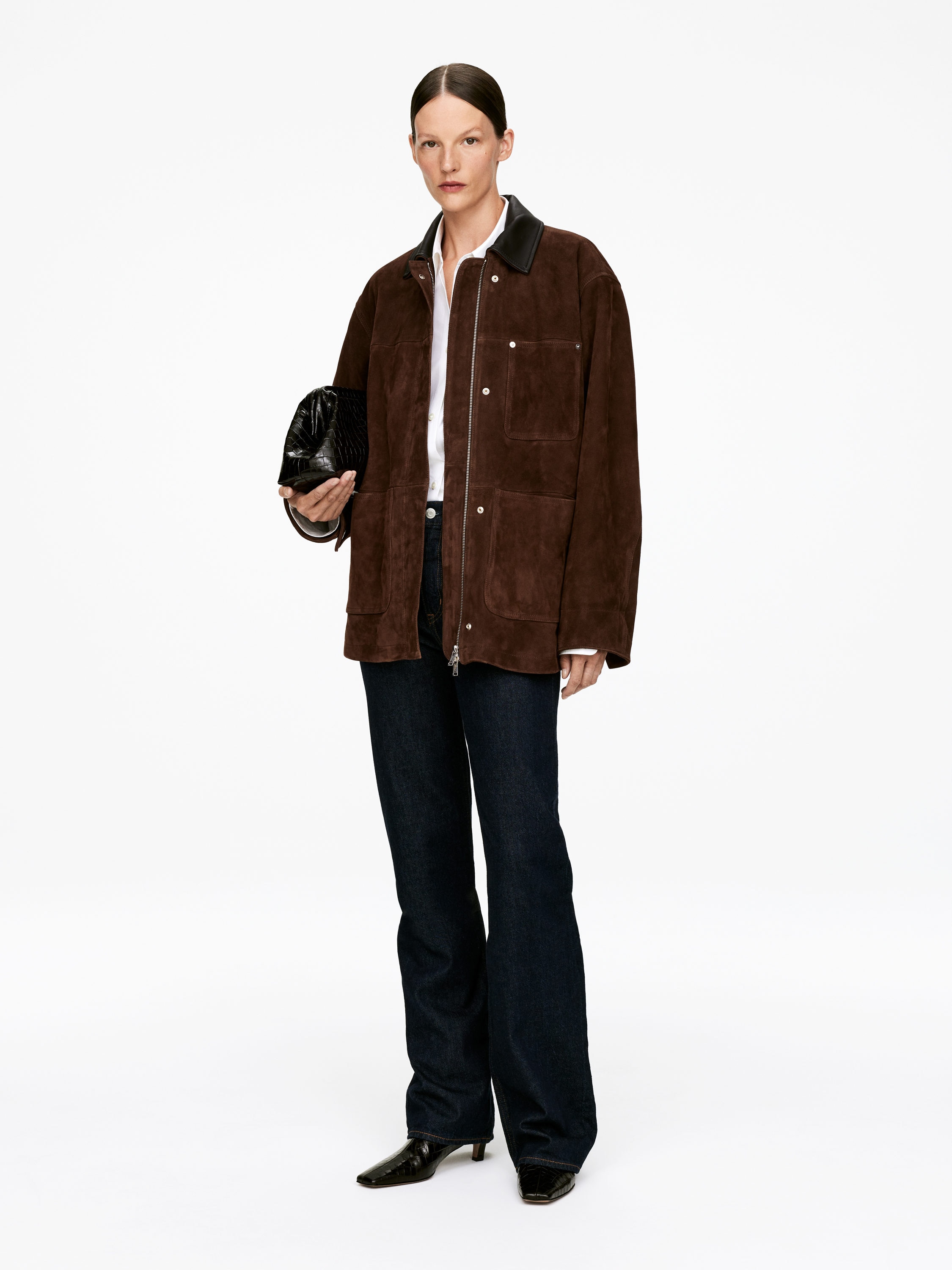 SUEDE JACKET - XNAUWBI