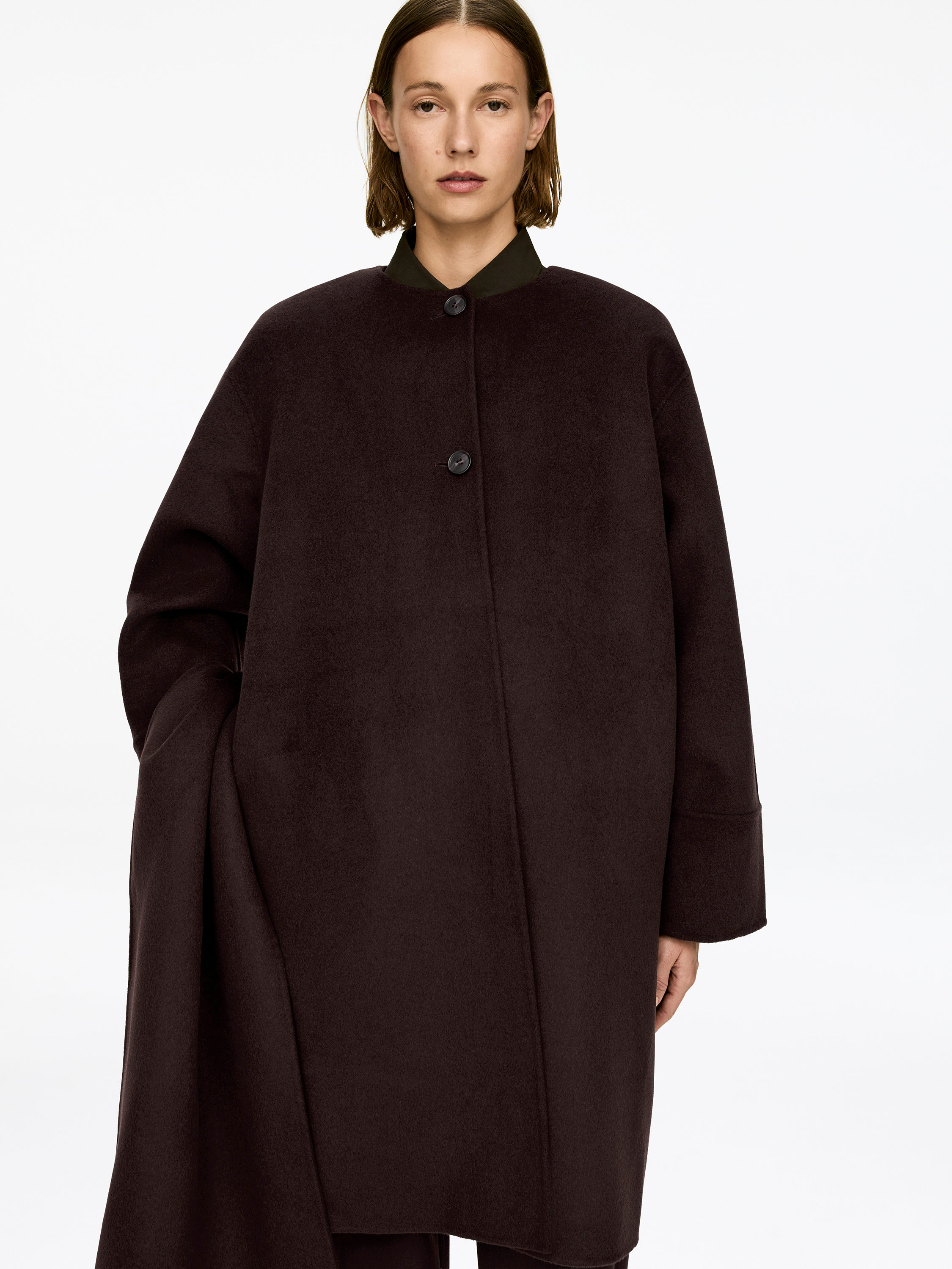 CAPE DOUBLÉ COAT - XNAUWBI