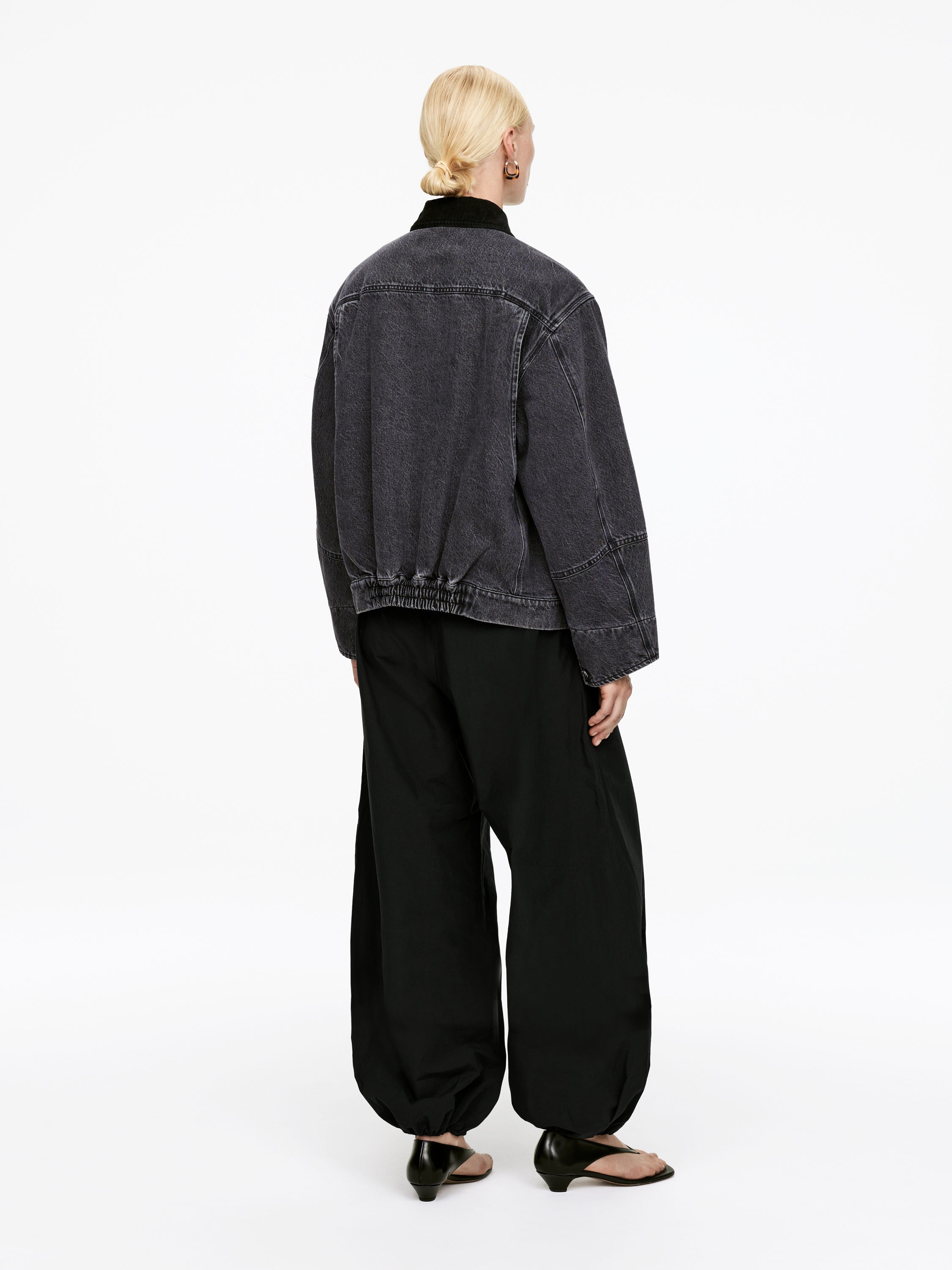 COTTON CANVAS JACKET - XNAUWBI