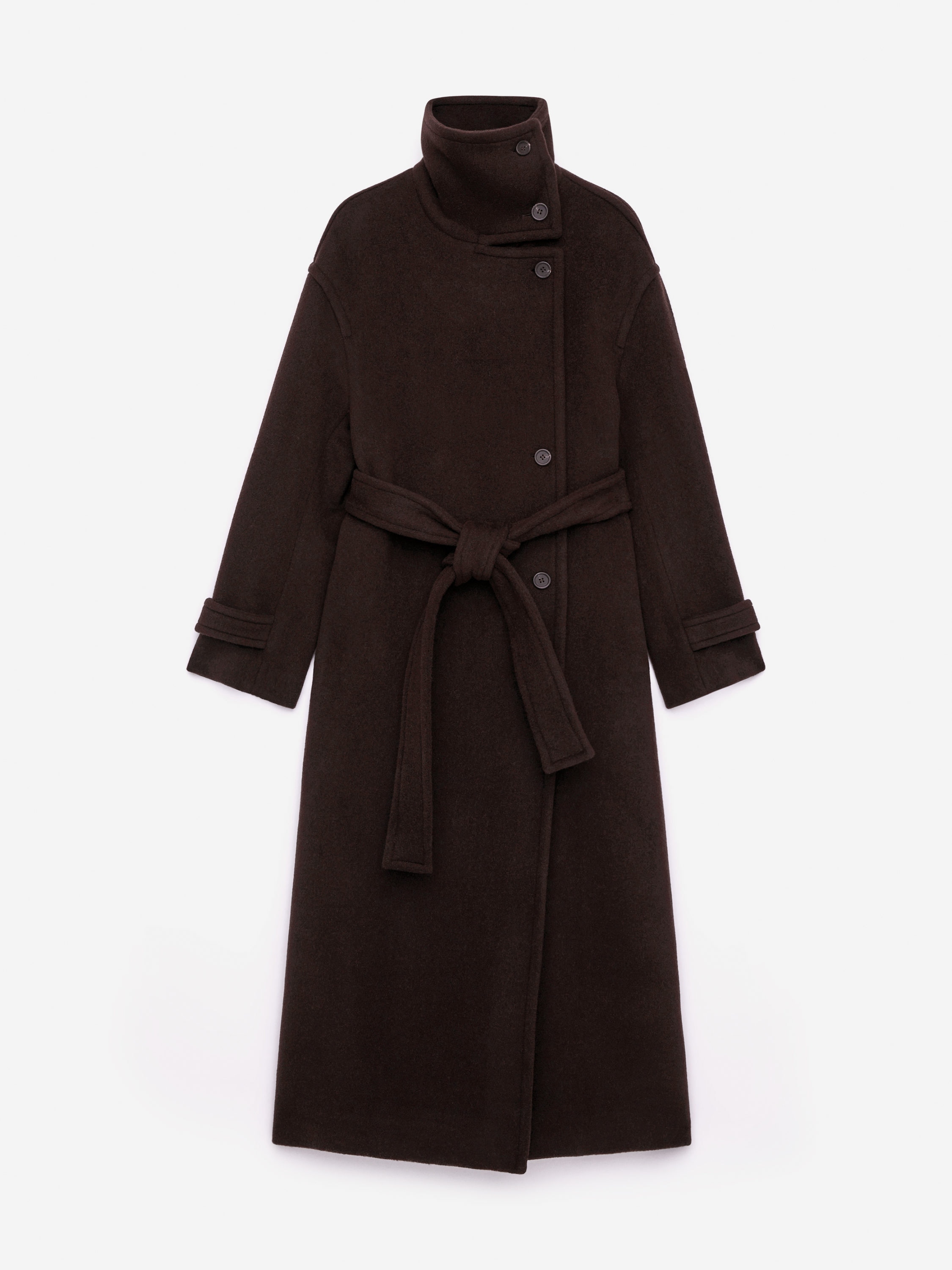 OVERSIZED WOOL-BLEND COAT - XNAUWBI