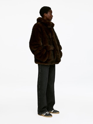 FAUX FUR JACKET - XNAUWBI