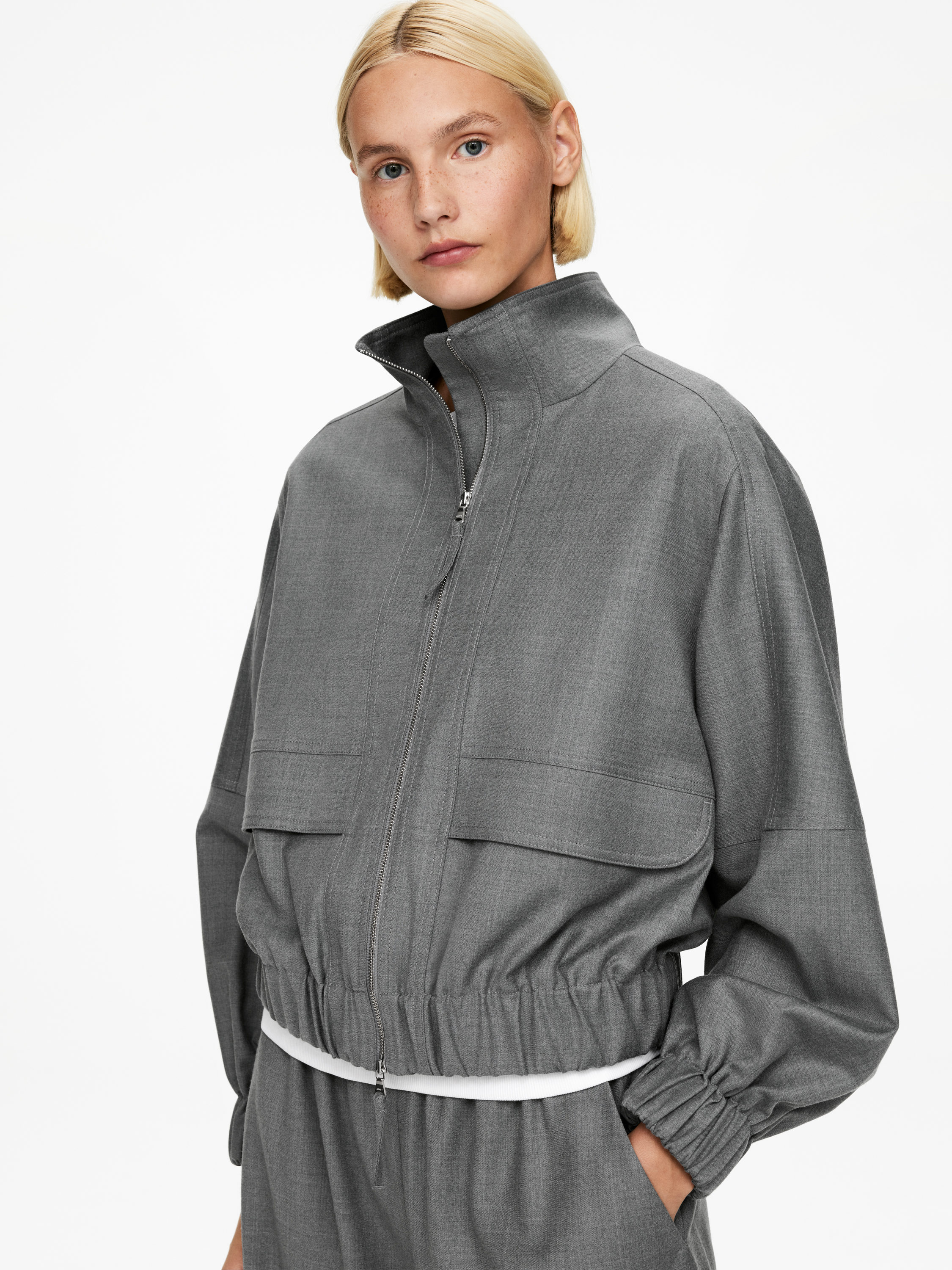 WOOL-BLEND JACKET - XNAUWBI