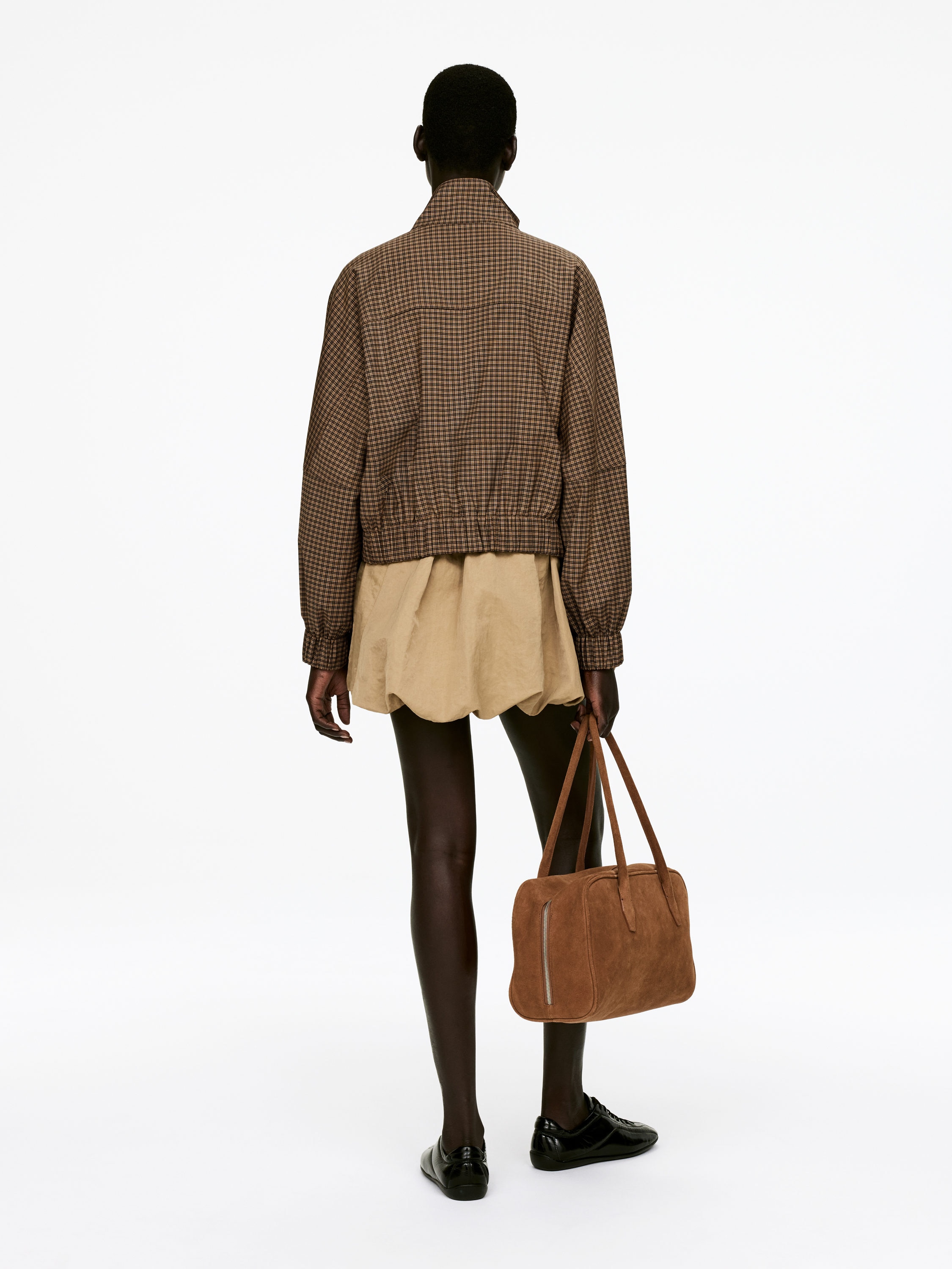 CHECKED ZIP JACKET - XNAUWBI