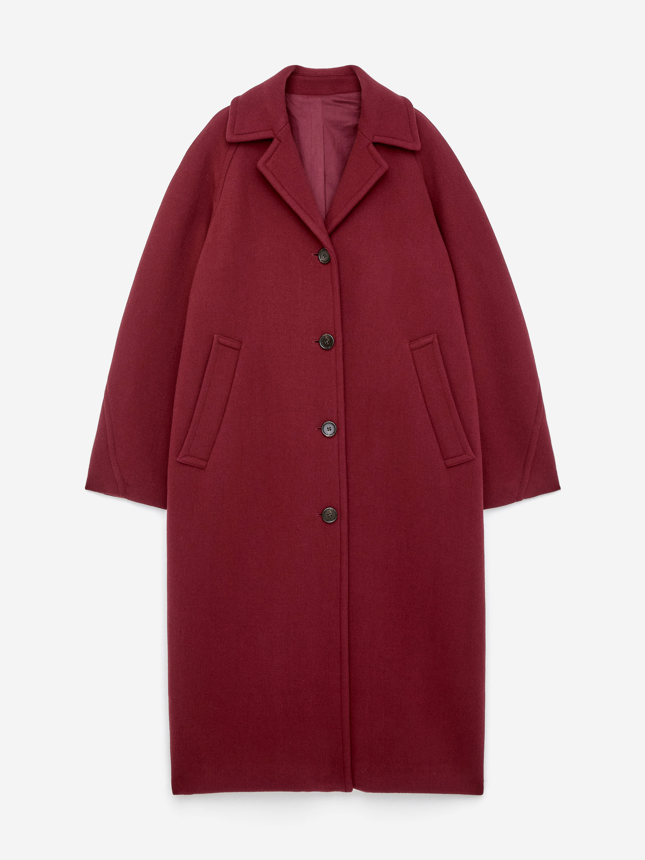 OVERSIZED WOOL-BLEND COAT - XNAUWBI