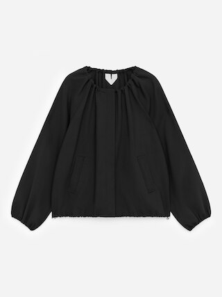 BUBBLE-HEM JACKET - XNAUWBI