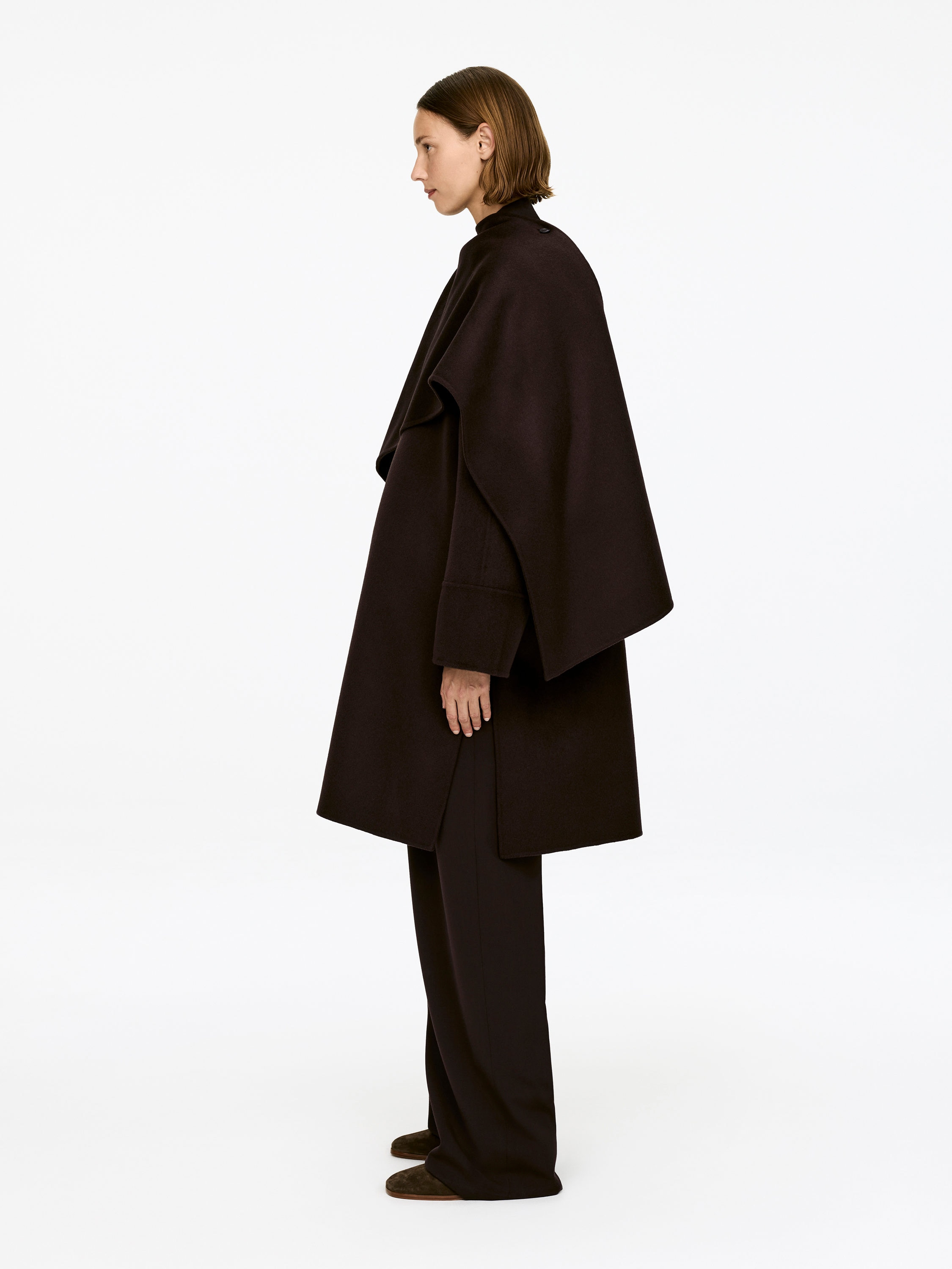CAPE DOUBLÉ COAT - XNAUWBI