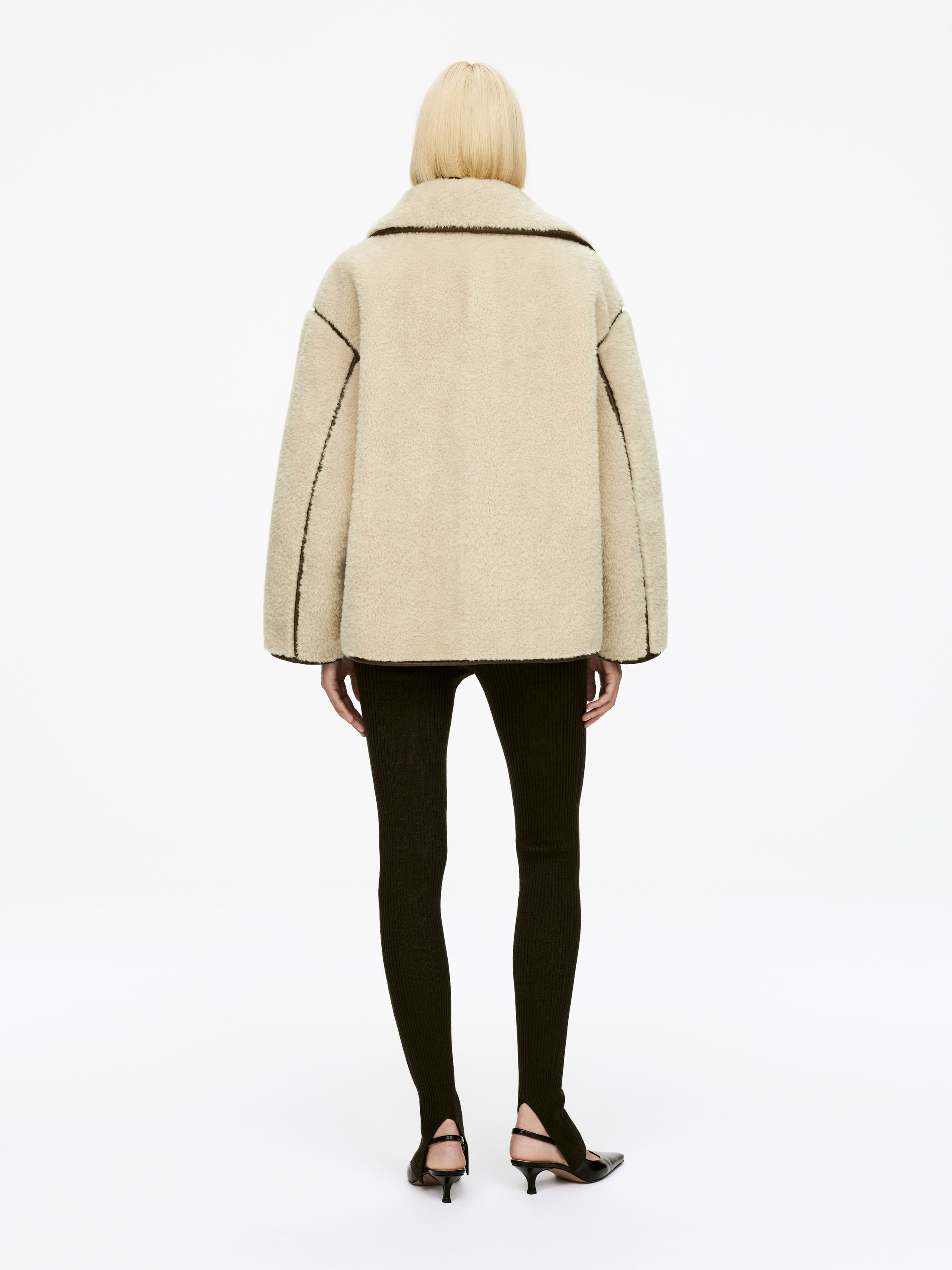 SHORT PILE JACKET - XNAUWBI