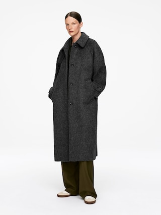 WOOL-ALPACA BLEND COAT - XNAUWBI