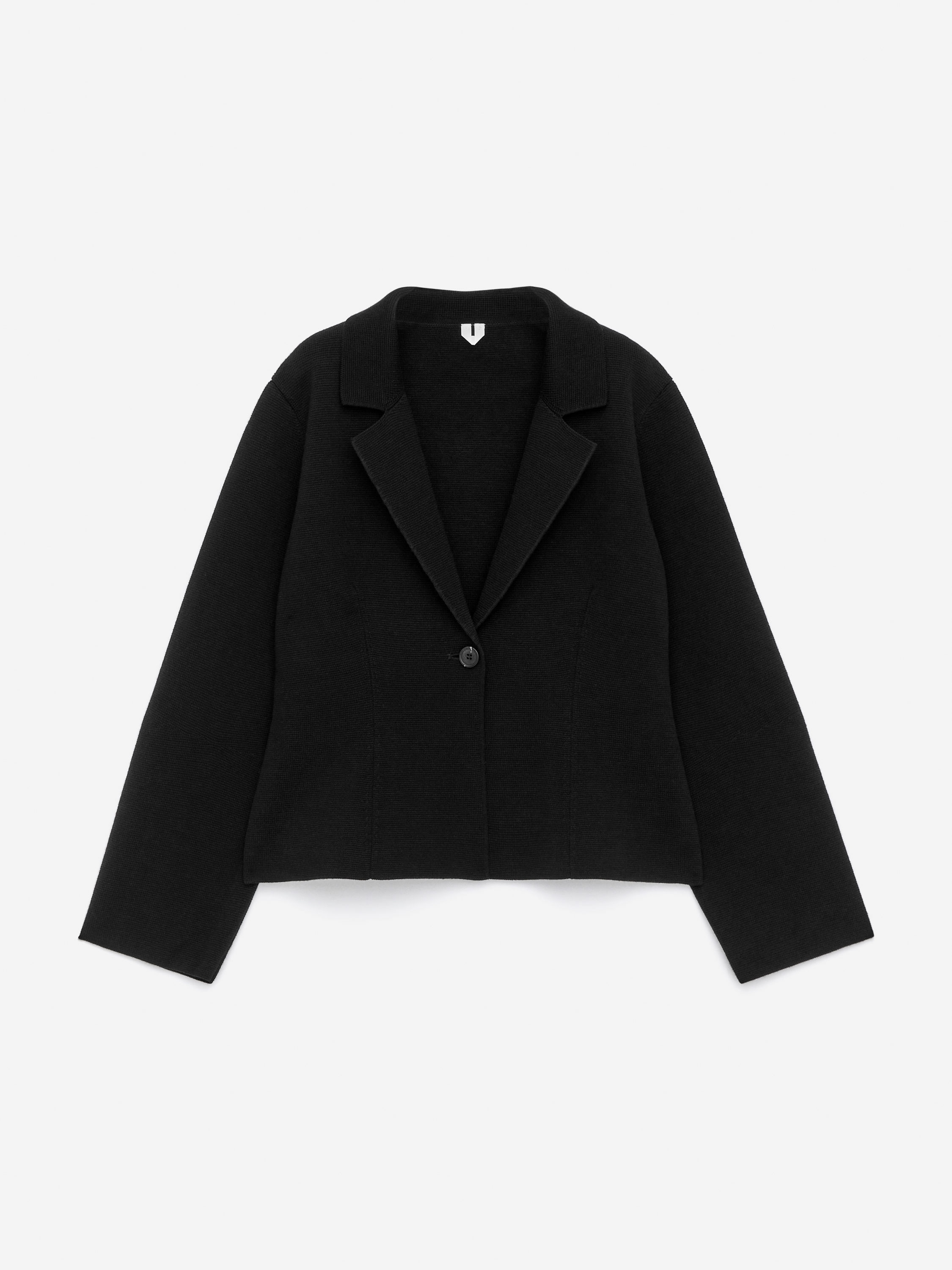 KNITTED WOOL-COTTON JACKET - XNAUWBI