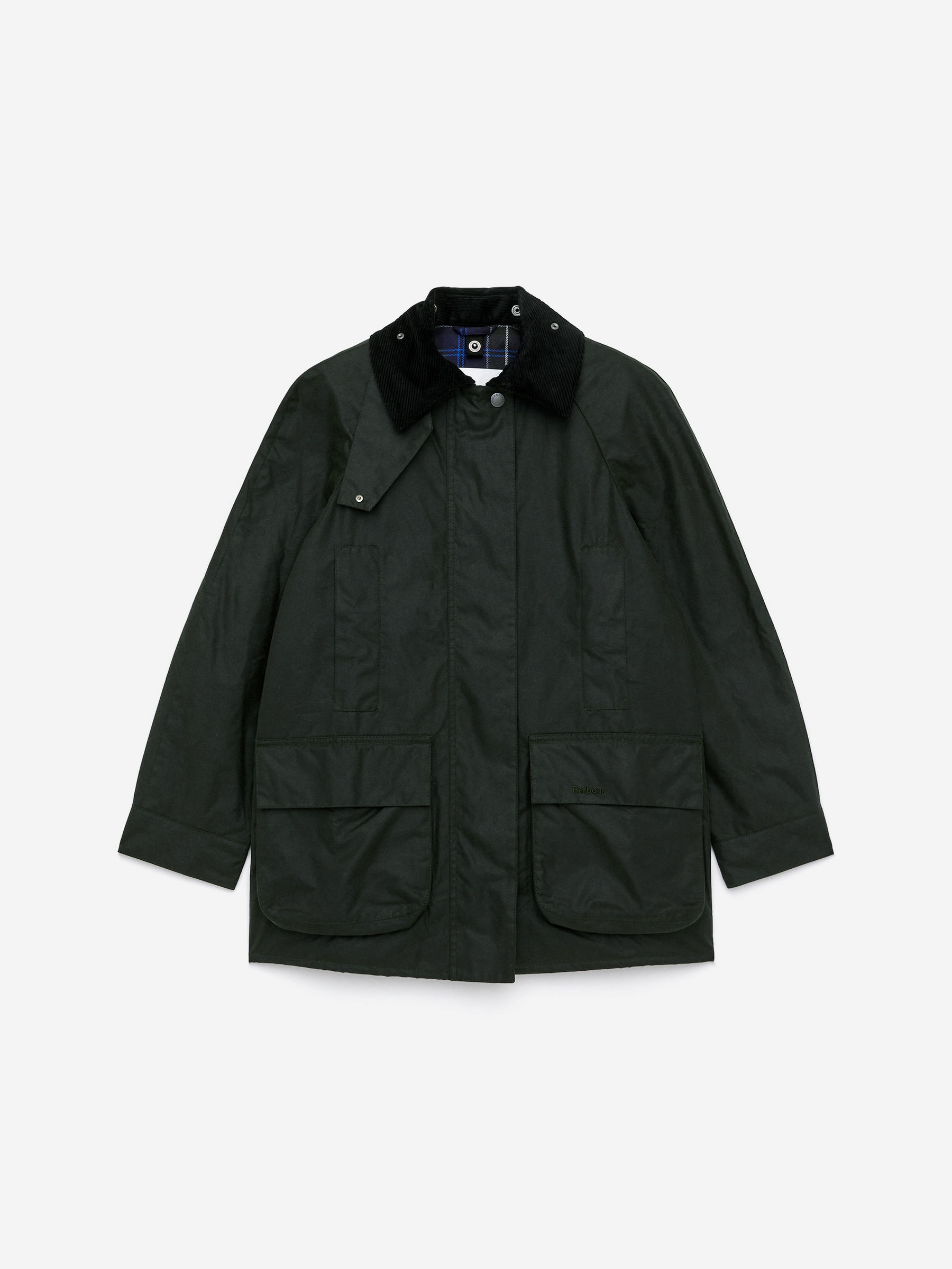 ARKET AND BARBOUR WAXED COTTON JACKET - XNAUWBI