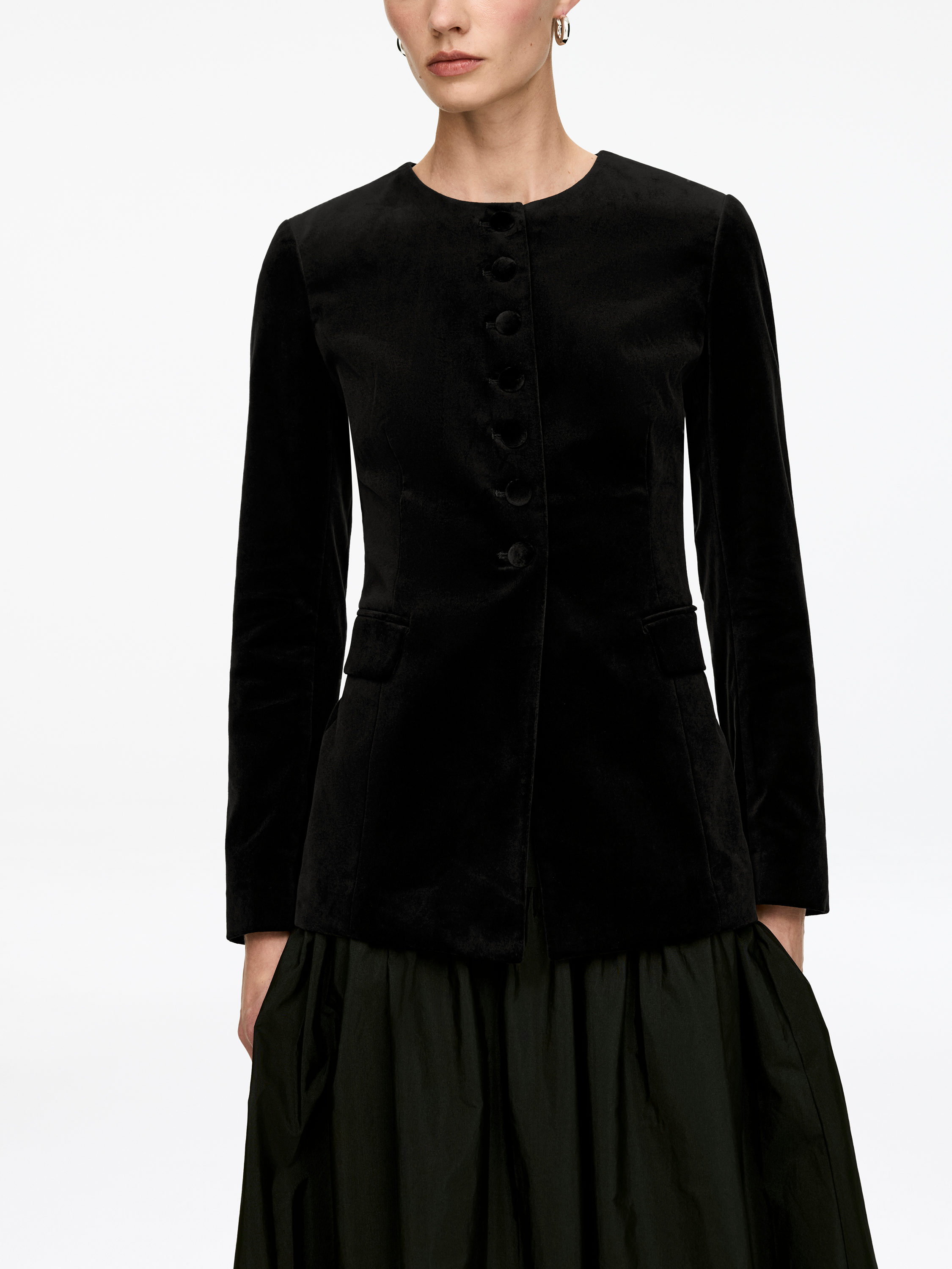 VELVET BLAZER - XNAUWBI