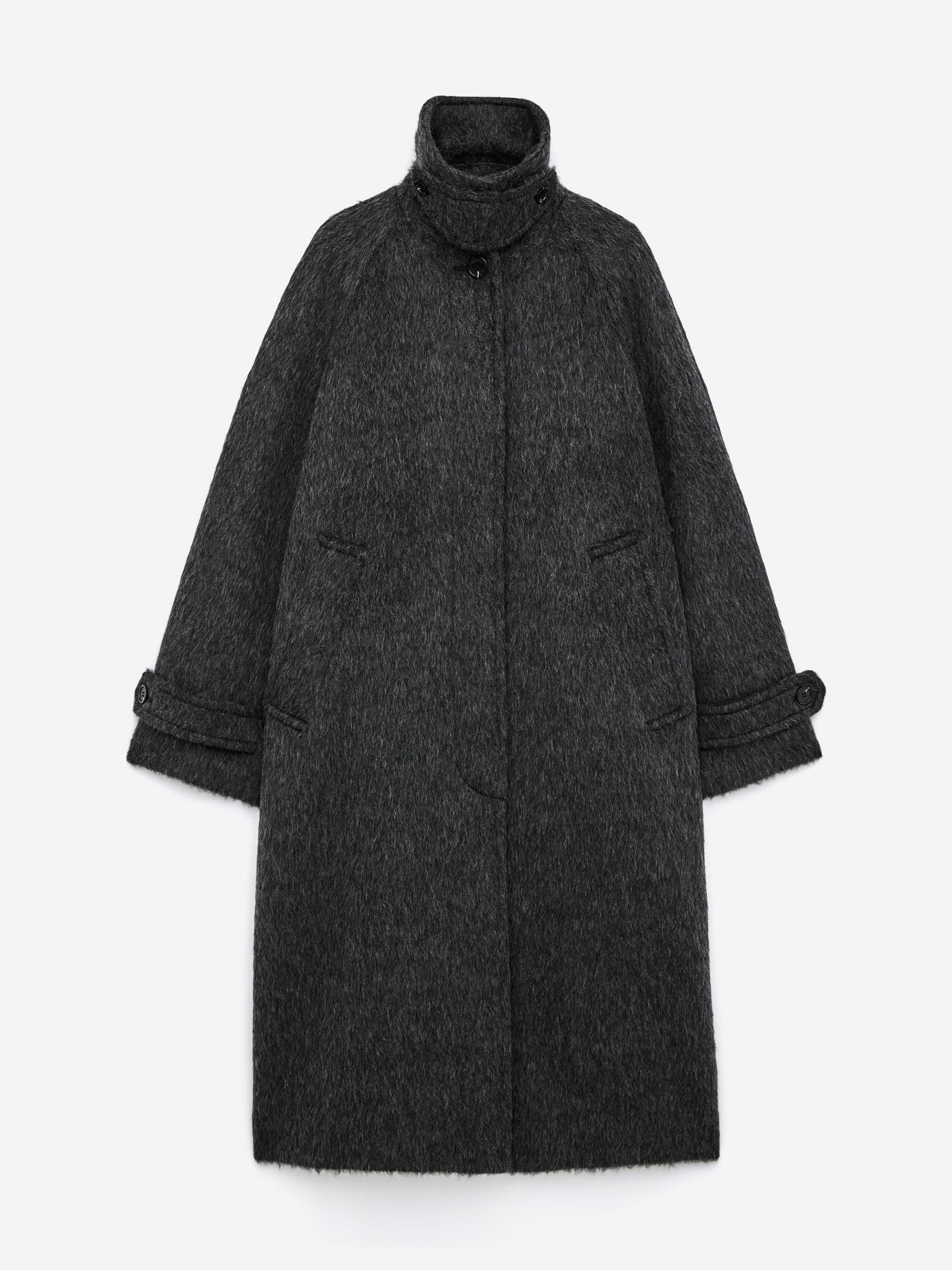 WOOL-ALPACA BLEND COAT - XNAUWBI
