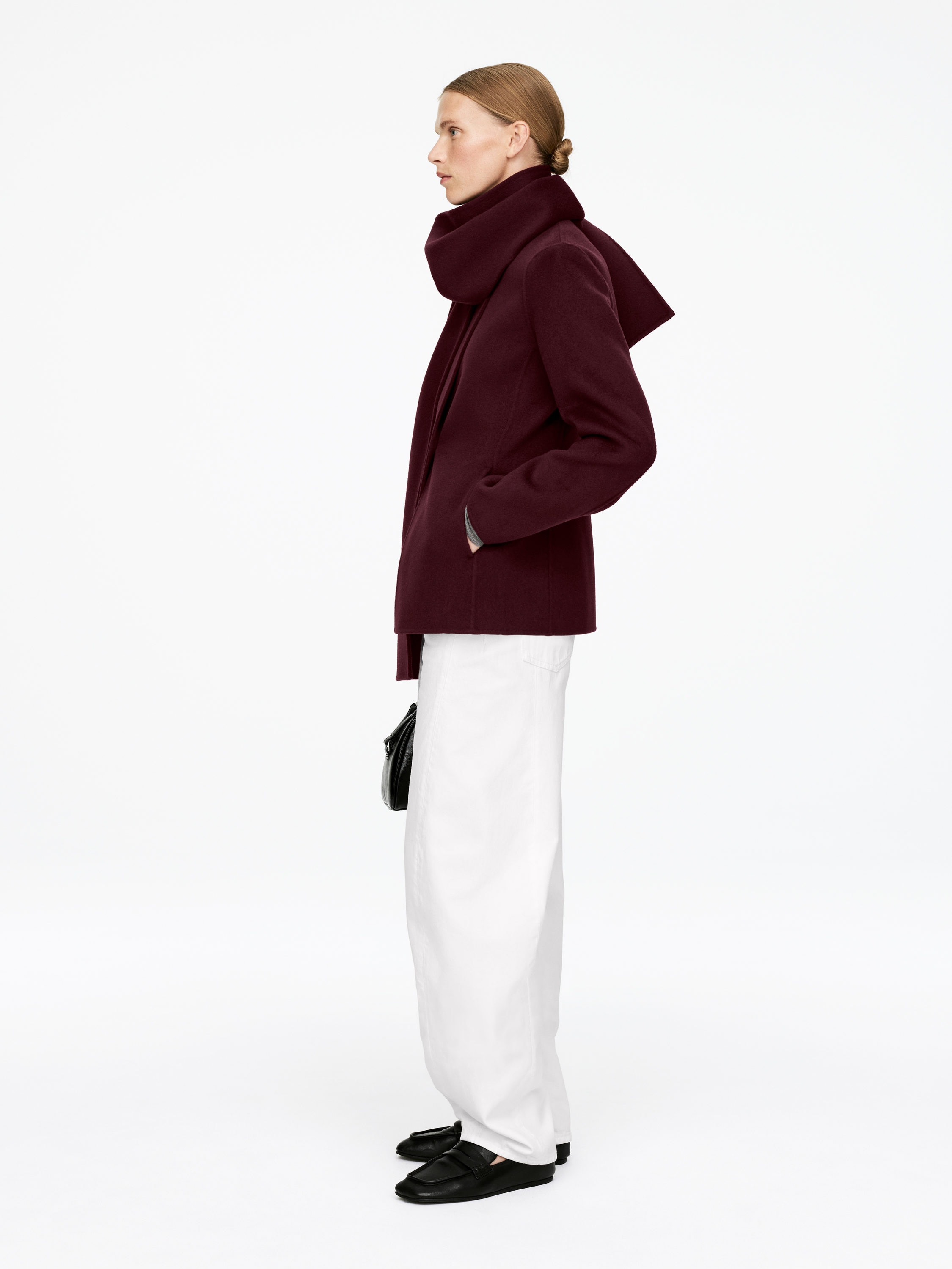 DOUBLÉ WOOL-BLEND BLAZER - XNAUWBI