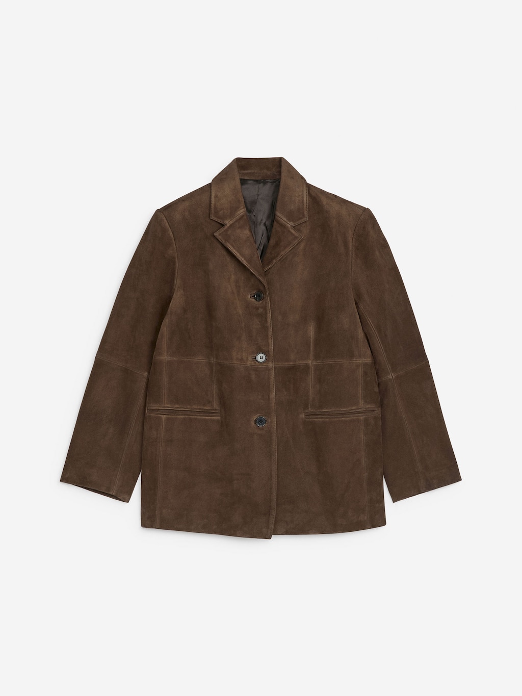 RELAXED SUEDE BLAZER - XNAUWBI