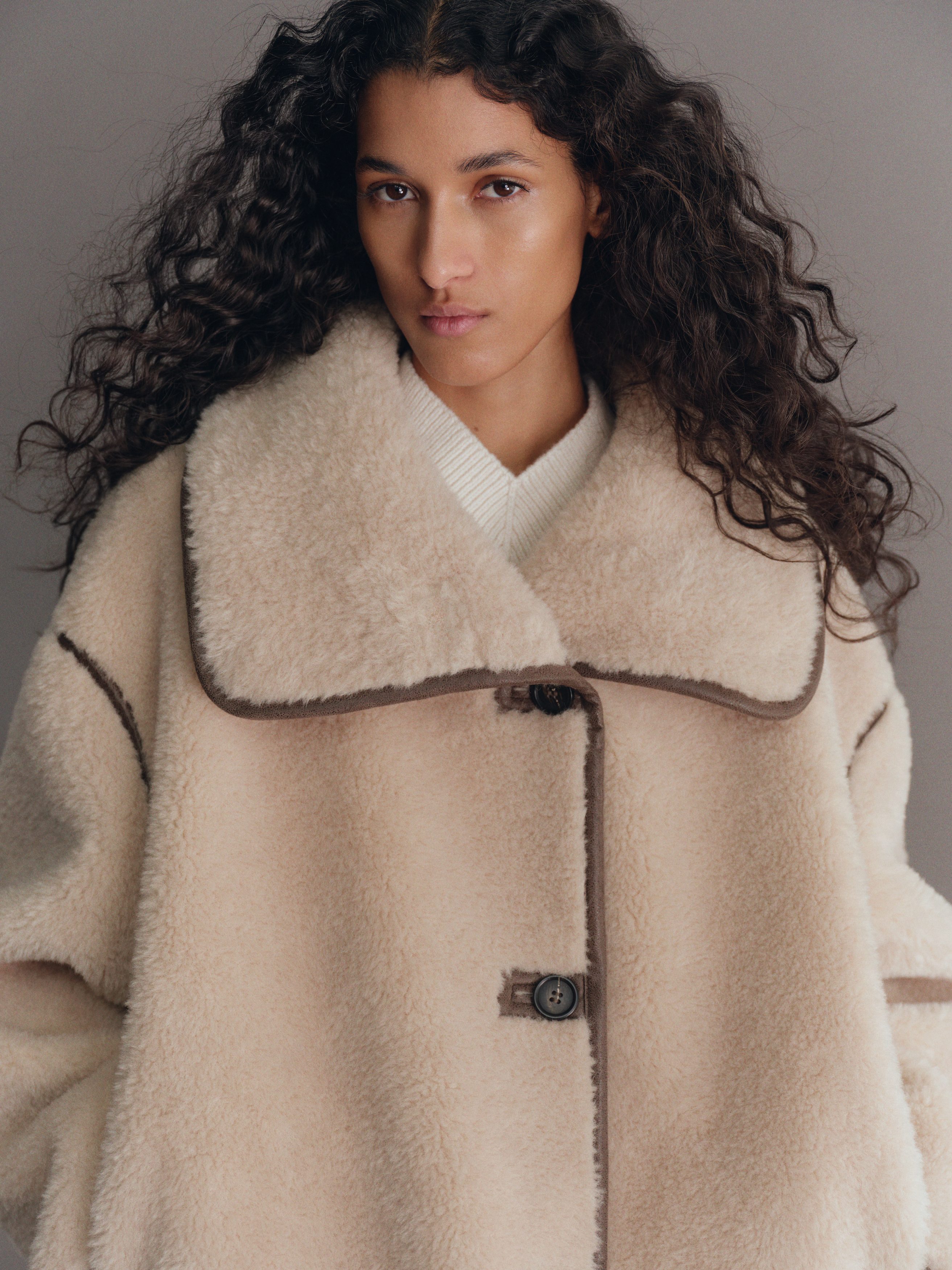 SHORT PILE JACKET - XNAUWBI