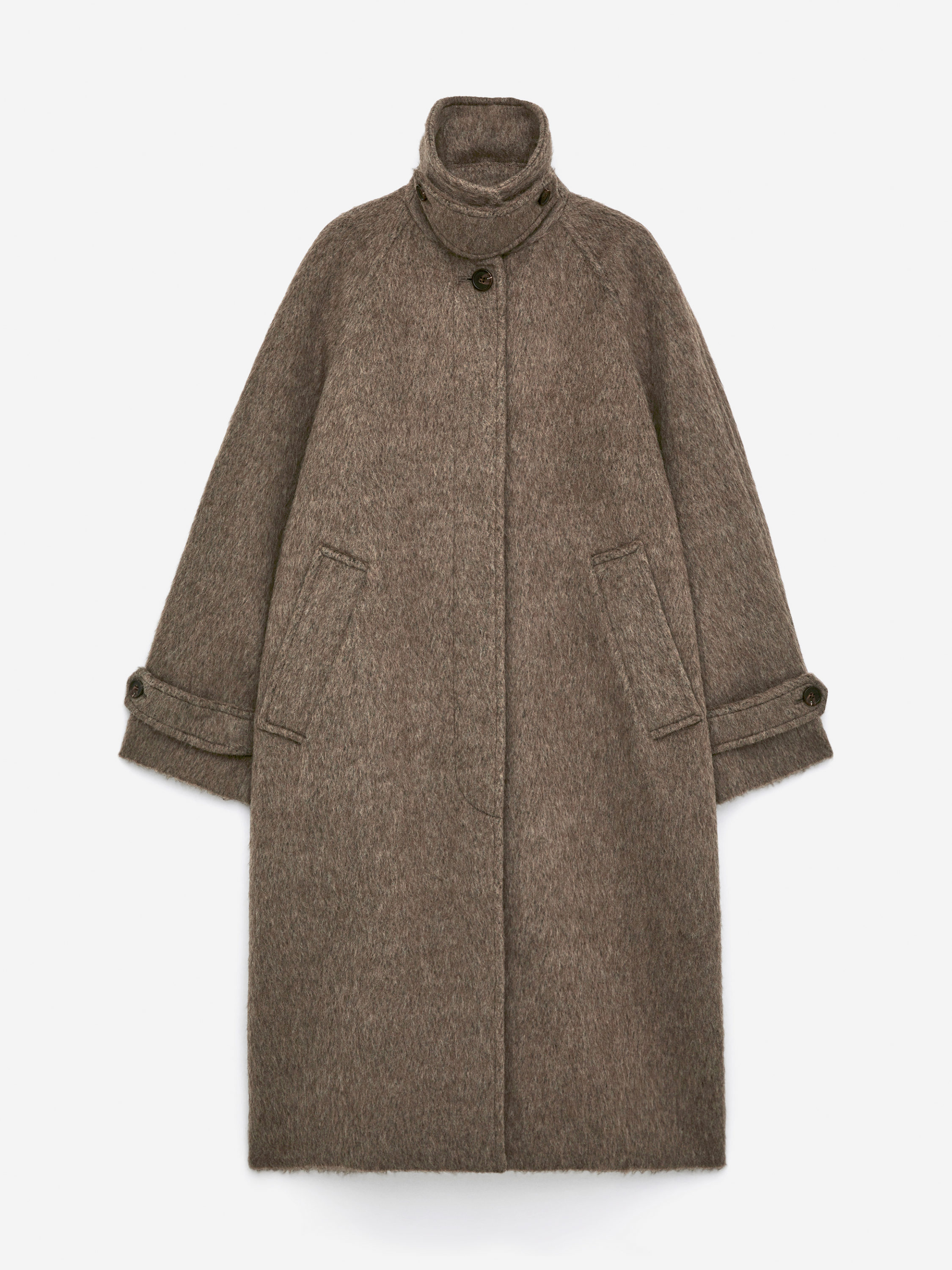 WOOL-ALPACA BLEND COAT - XNAUWBI