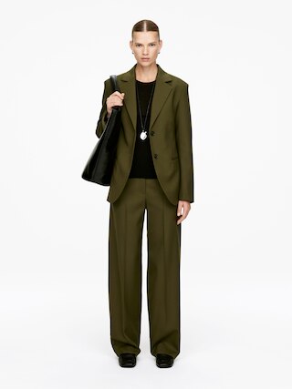 HOPSACK WOOL BLAZER - XNAUWBI