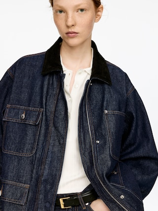 OVERSIZED DENIM JACKET - XNAUWBI