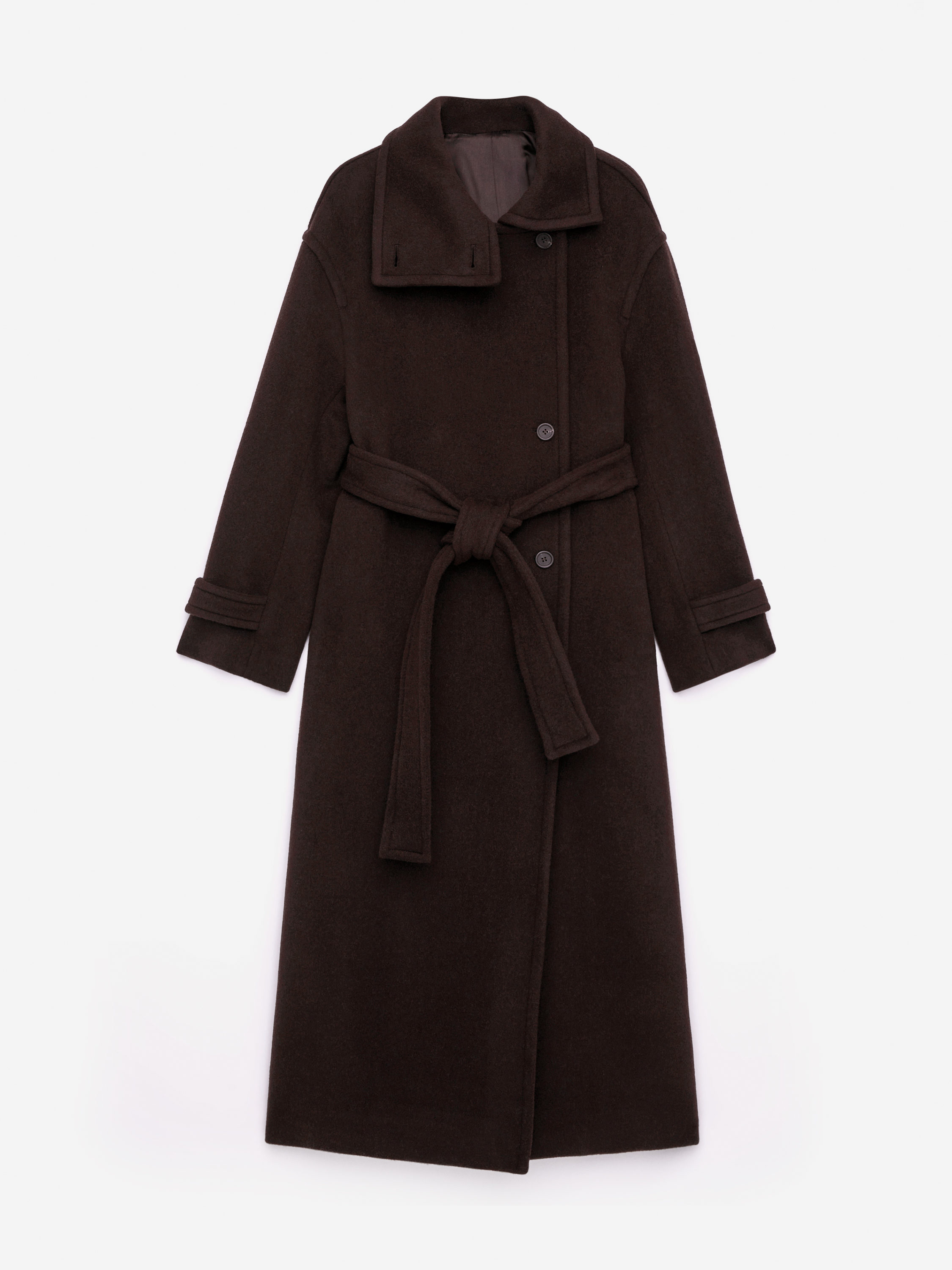 OVERSIZED WOOL-BLEND COAT - XNAUWBI