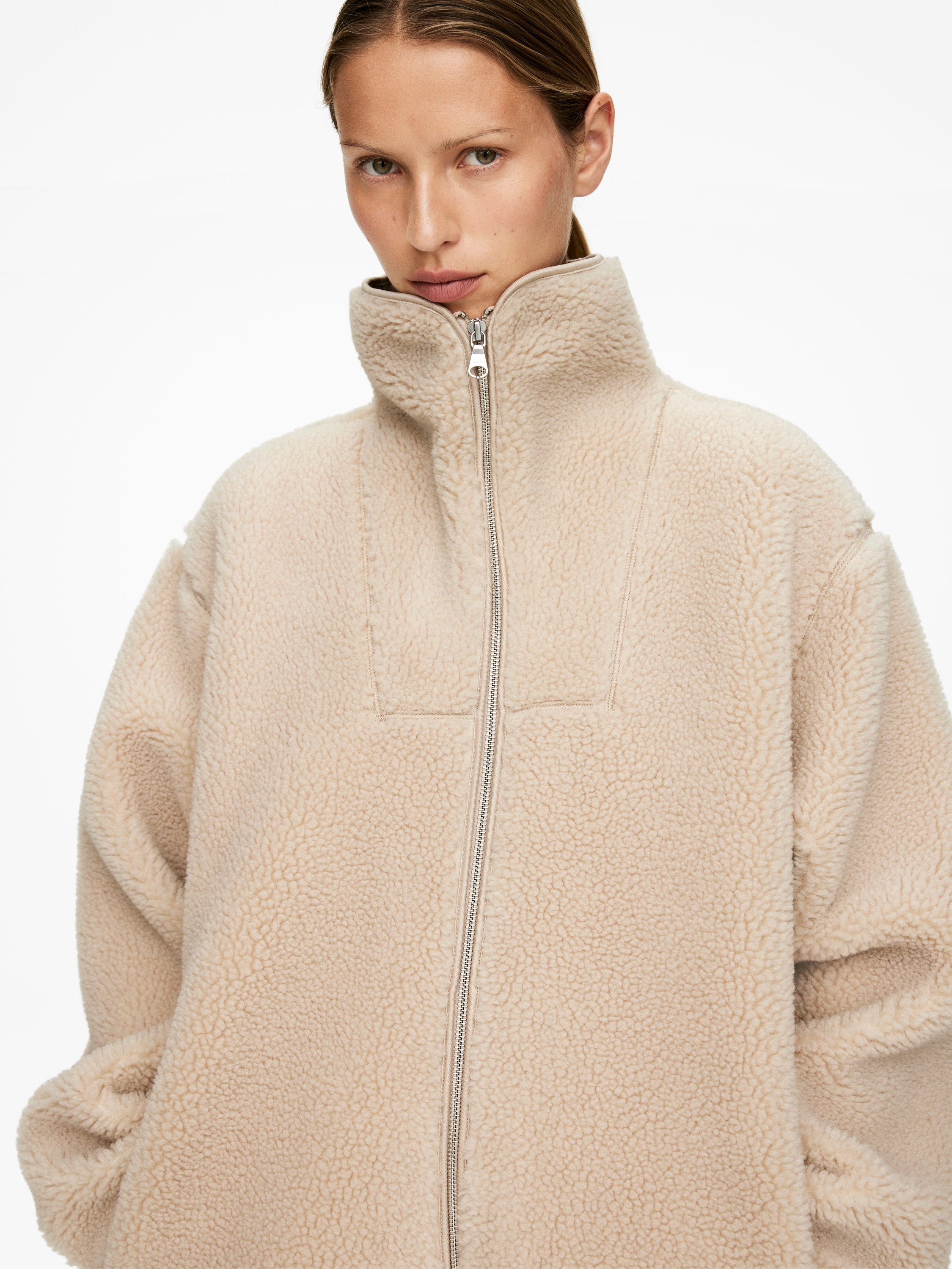 PILE JACKET - XNAUWBI