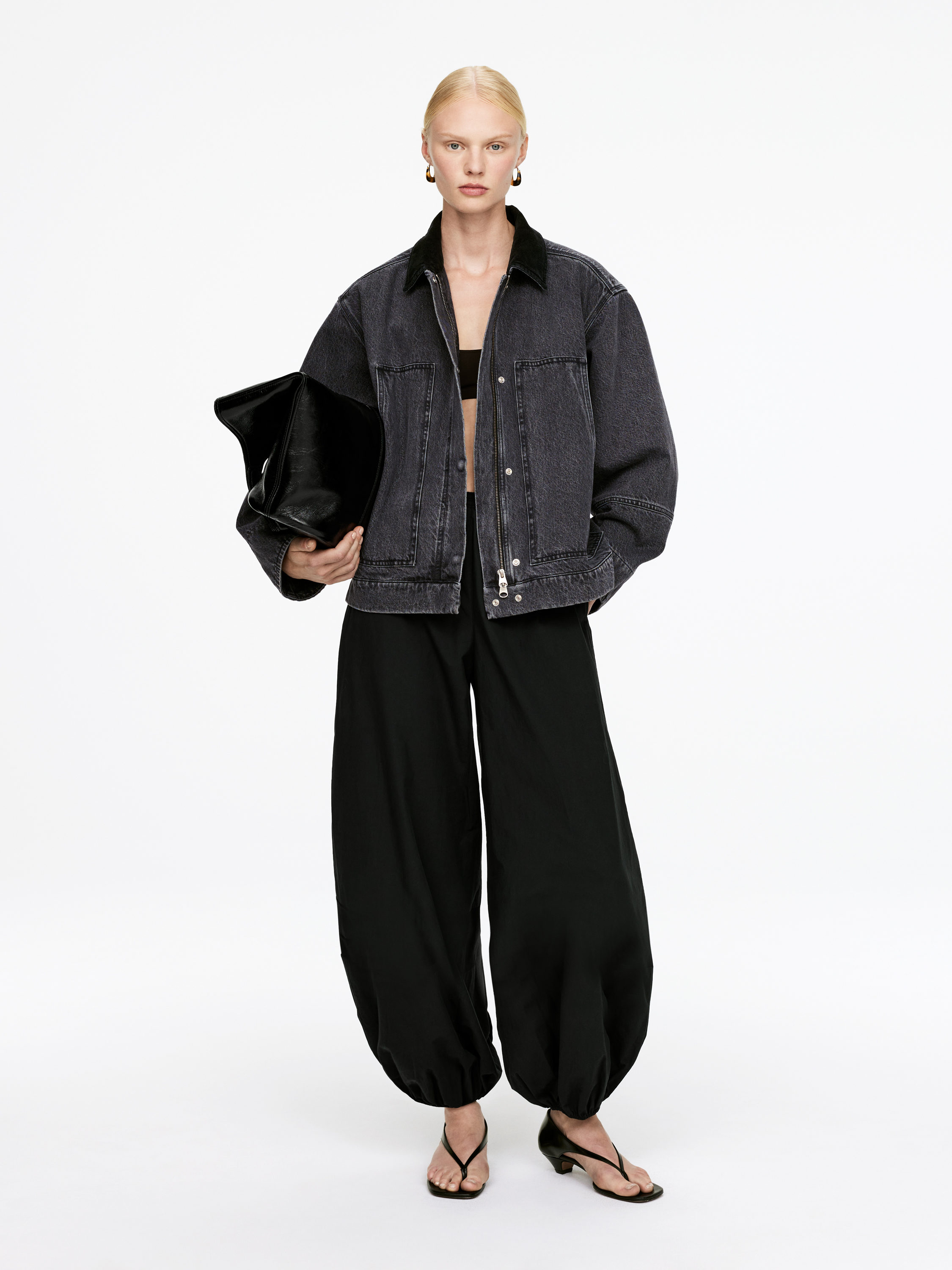 COTTON CANVAS JACKET - XNAUWBI