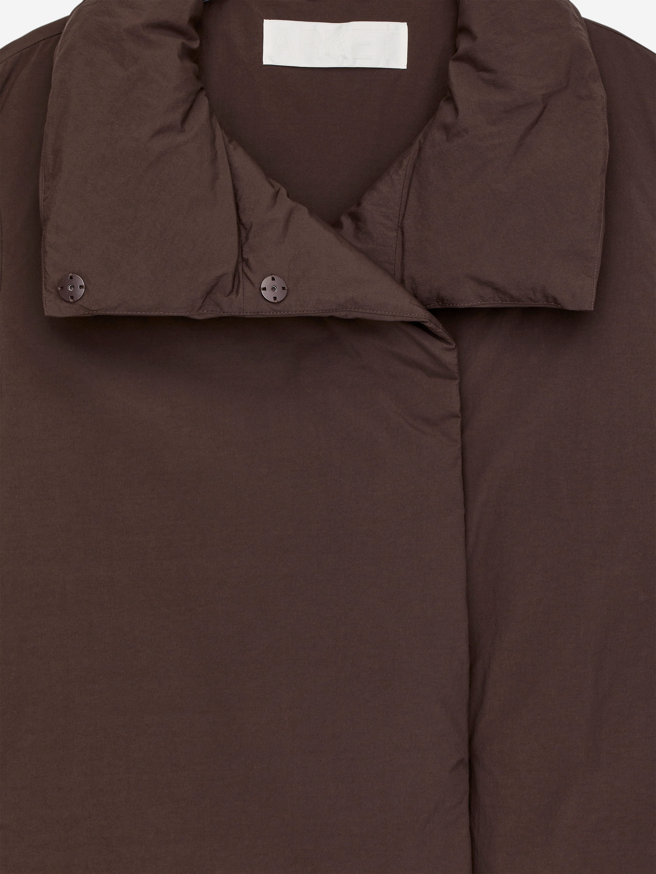 UPCYCLED DOWN HIGH-COLLAR JACKET - XNAUWBI